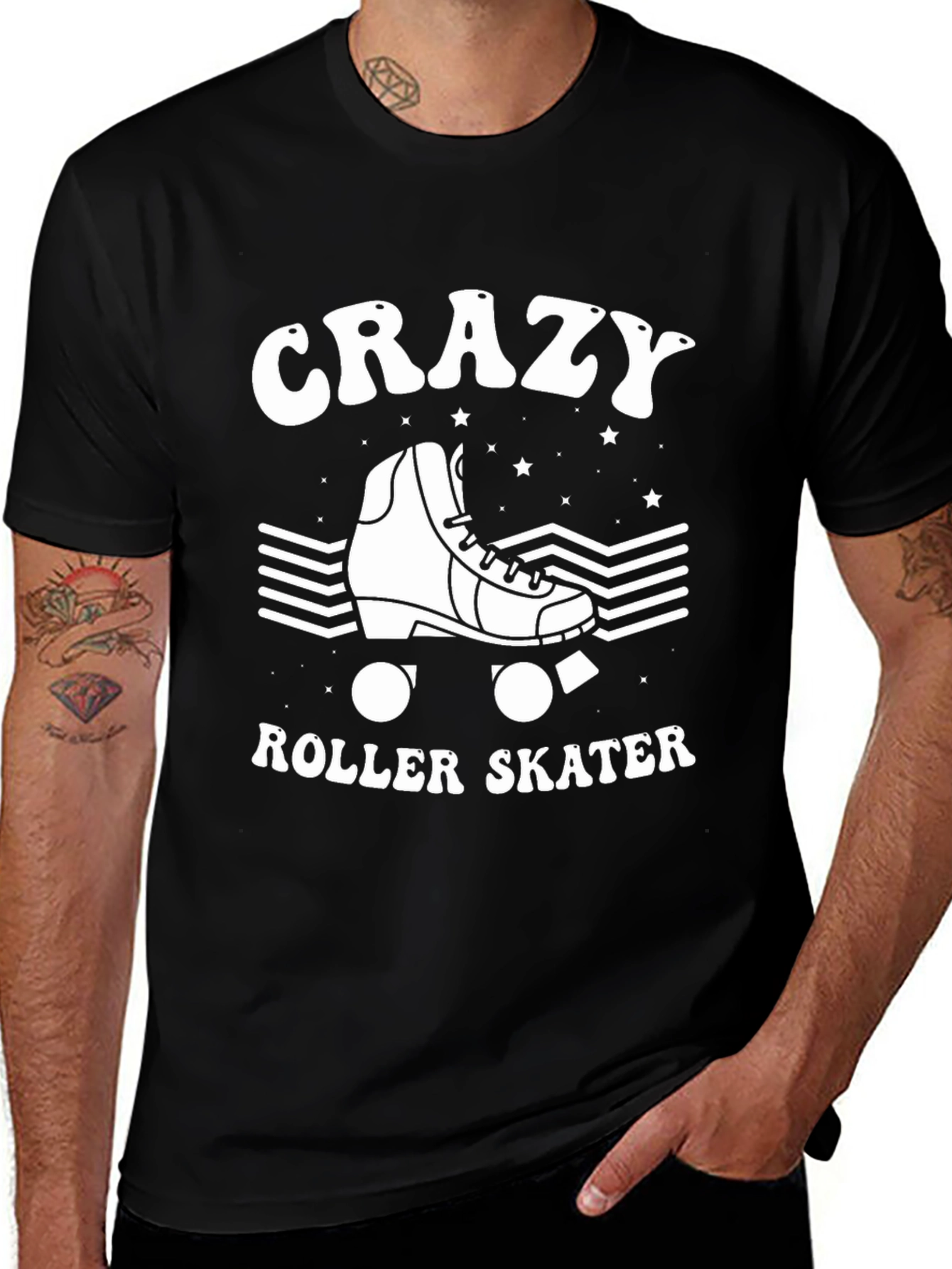 Variant 14 of Crazy Roller Skater Graphic Tee