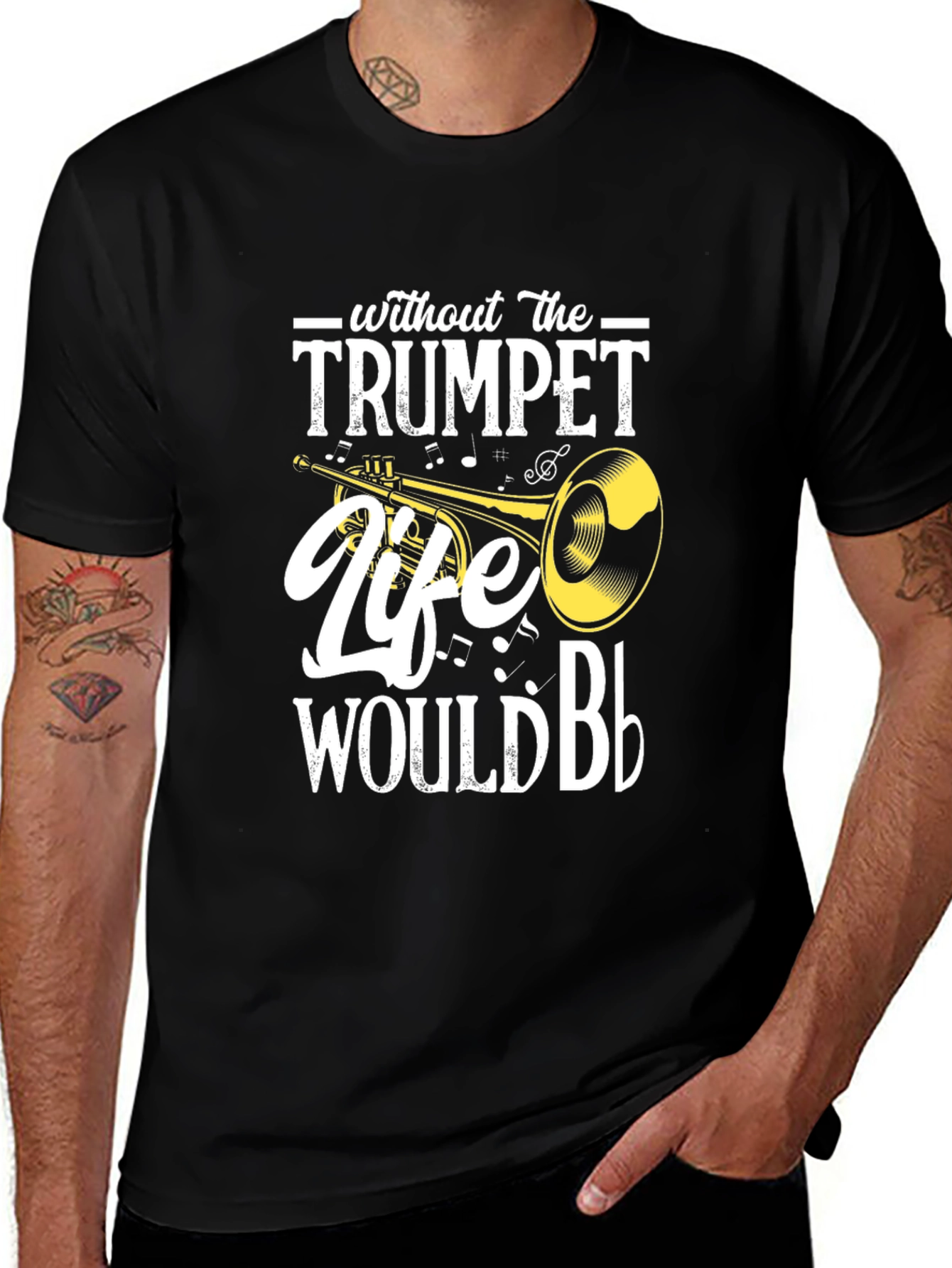 Variant 20 of Trumpet Life T-Shirt - Music Lover Tee