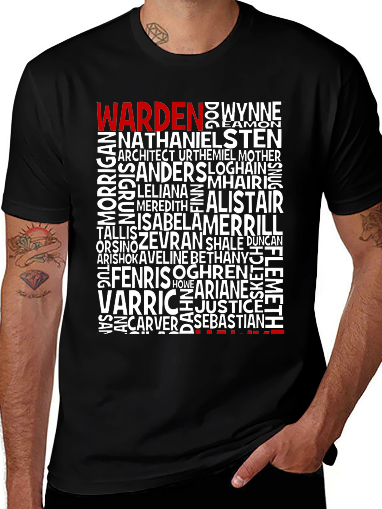 Dragon Age Companion T-Shirt - Warden & Friends