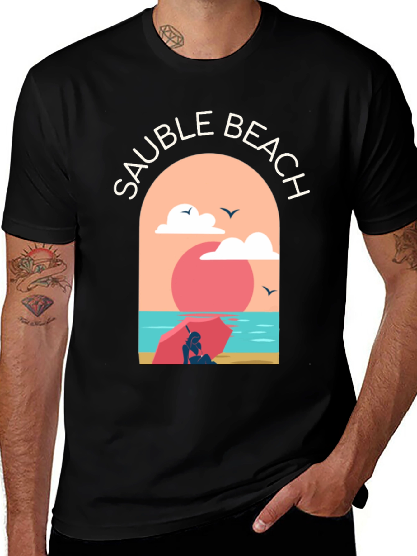 Variant 15 of Sauble Beach Graphic Tee - Vacation Vibes