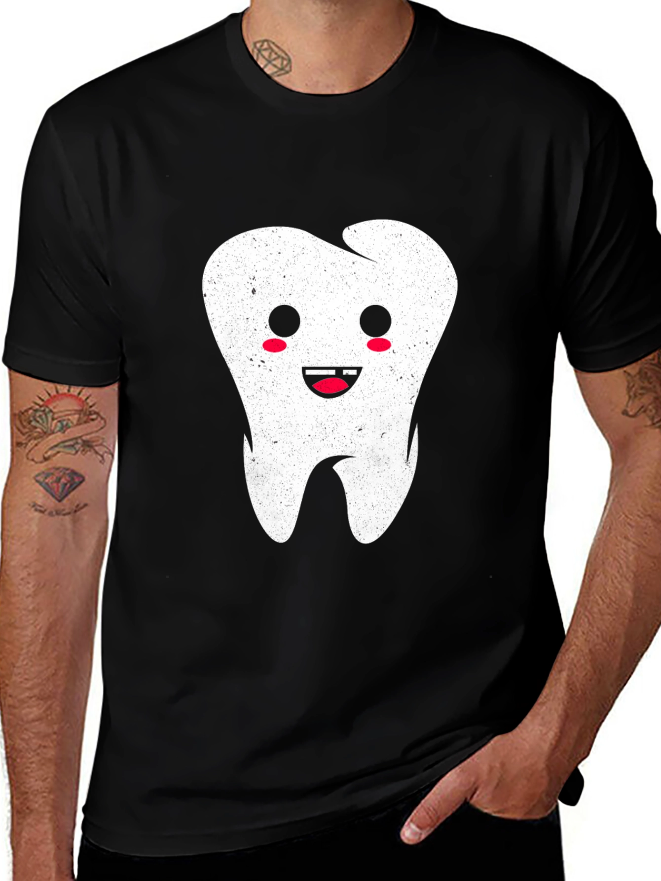 Variant 25 of Funny Tooth Graphic T-Shirt