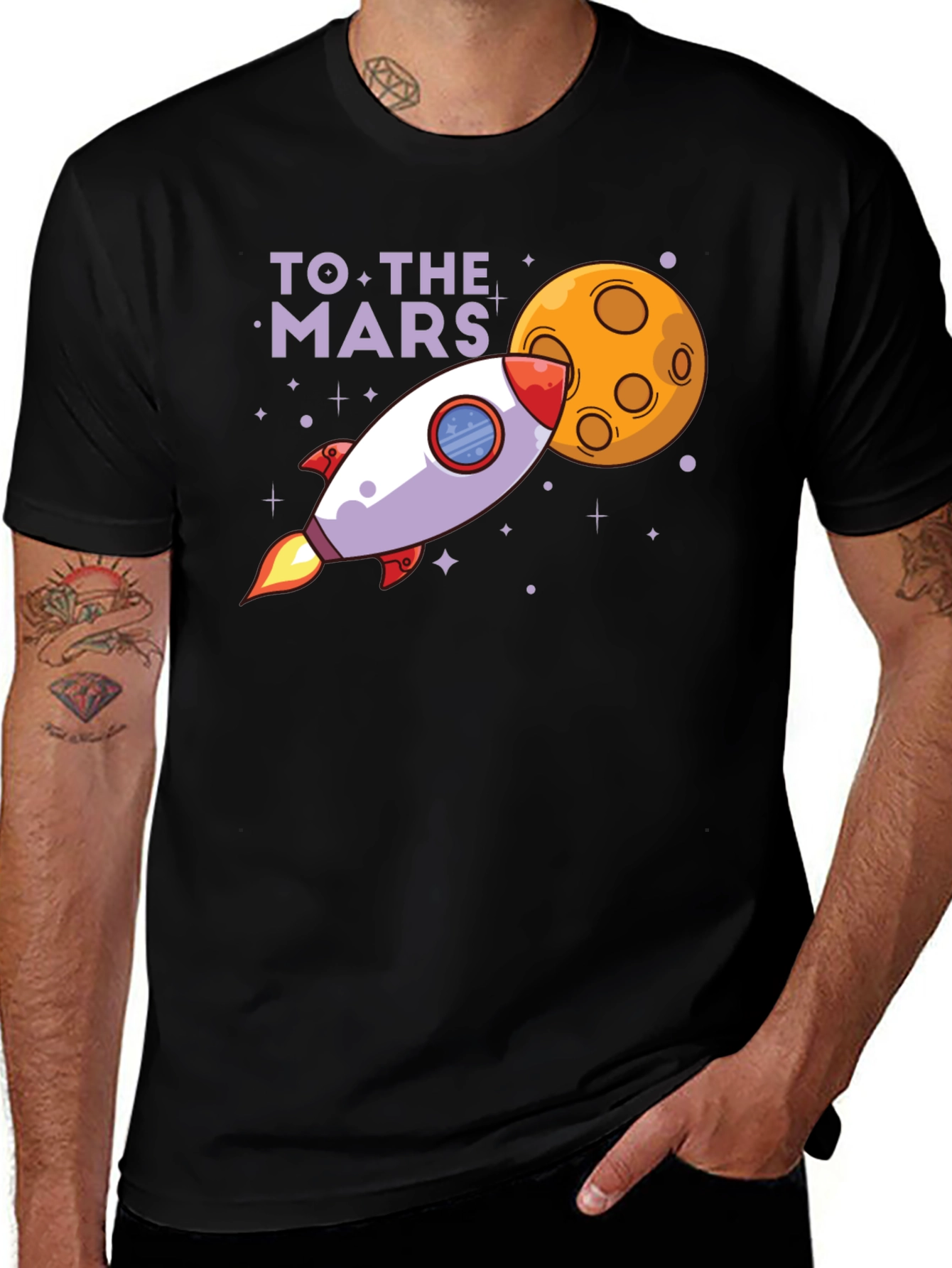 Variant 10 of To The Mars Graphic T-Shirt