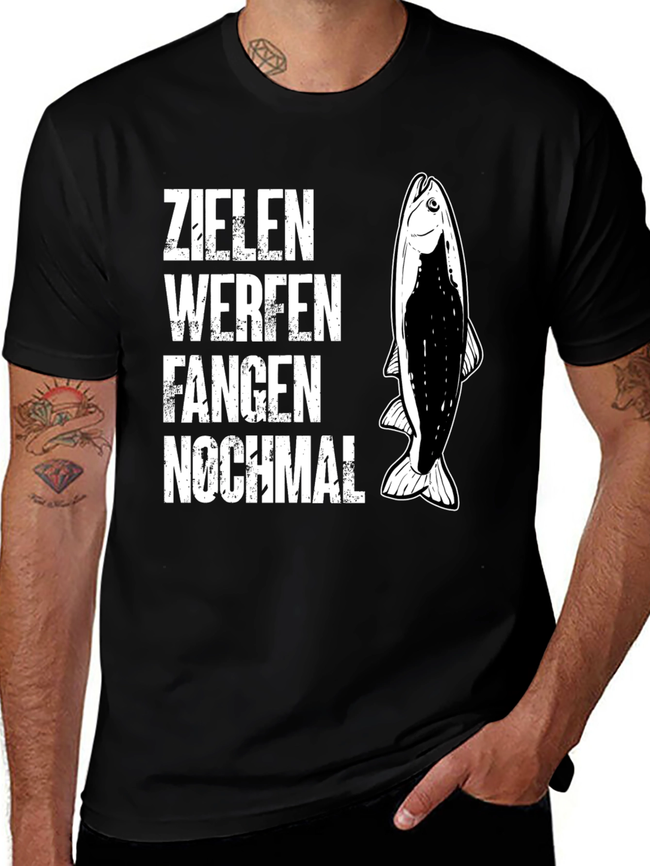 Variant 13 of Zielin Werfen Fangen T-Shirt