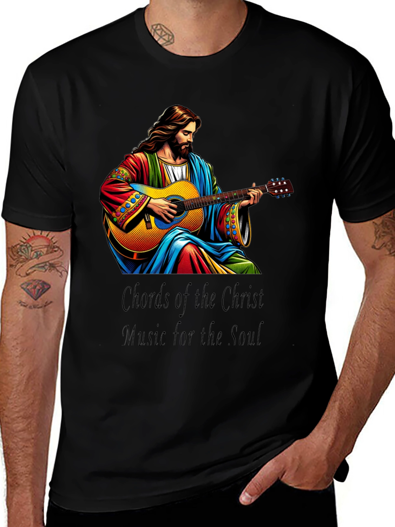 Chords of the Christ T-Shirt - Music for the Soul