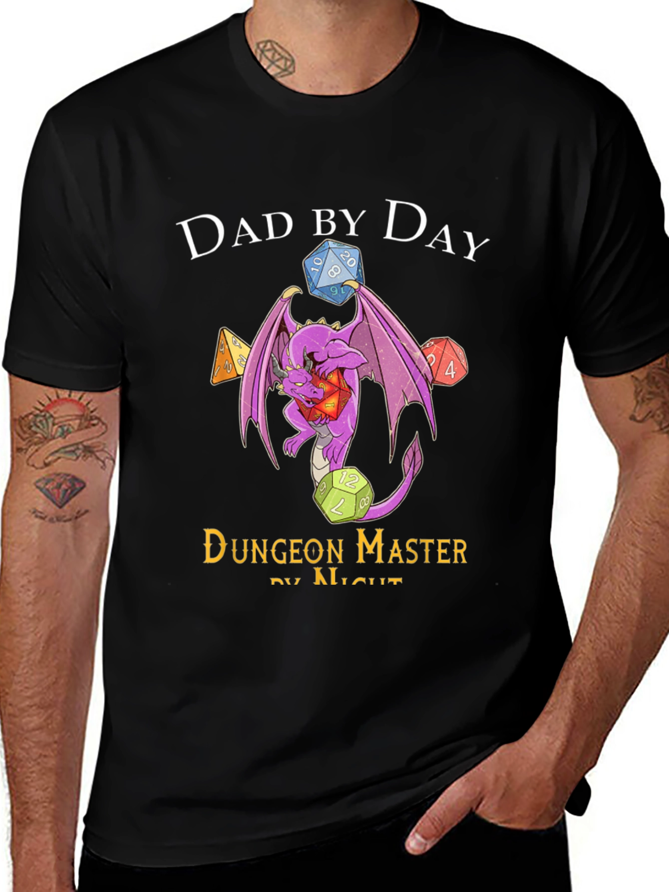 Dad By Day Dungeon Master By Night T-Shirt