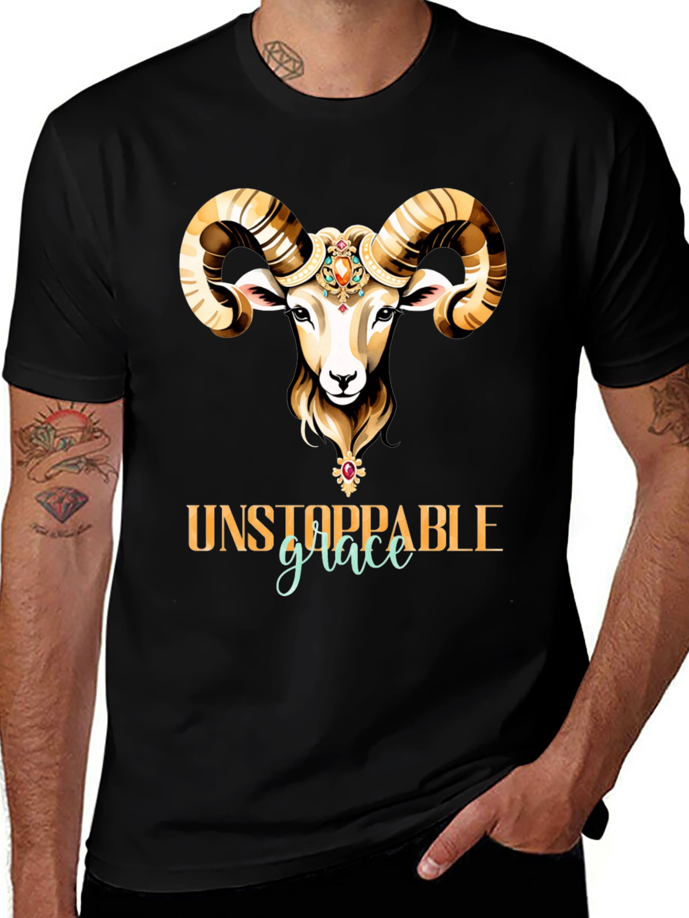 Variant 23 of Unstoppable Grace Graphic Tee