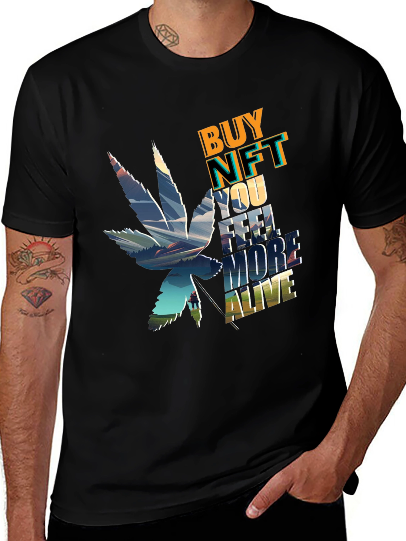 Variant 11 of Buy NFT Feel More Alive T-Shirt