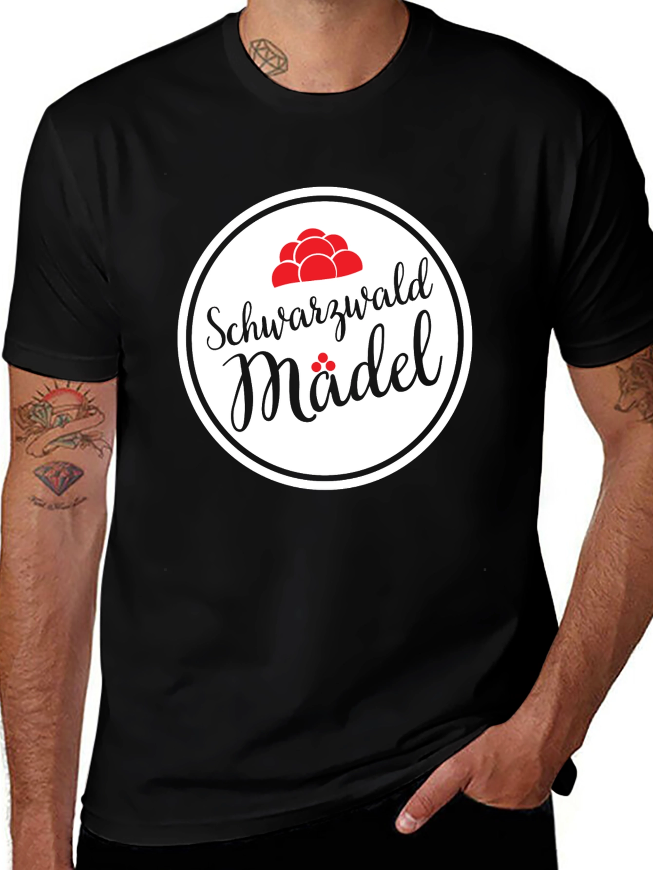 Schwarzwald Mädel T-Shirt - Black Forest Girl