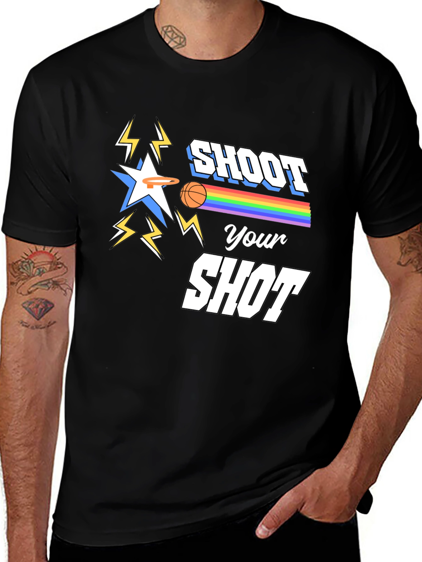 Variant 13 of Shoot Your Shot Graphic T-Shirt