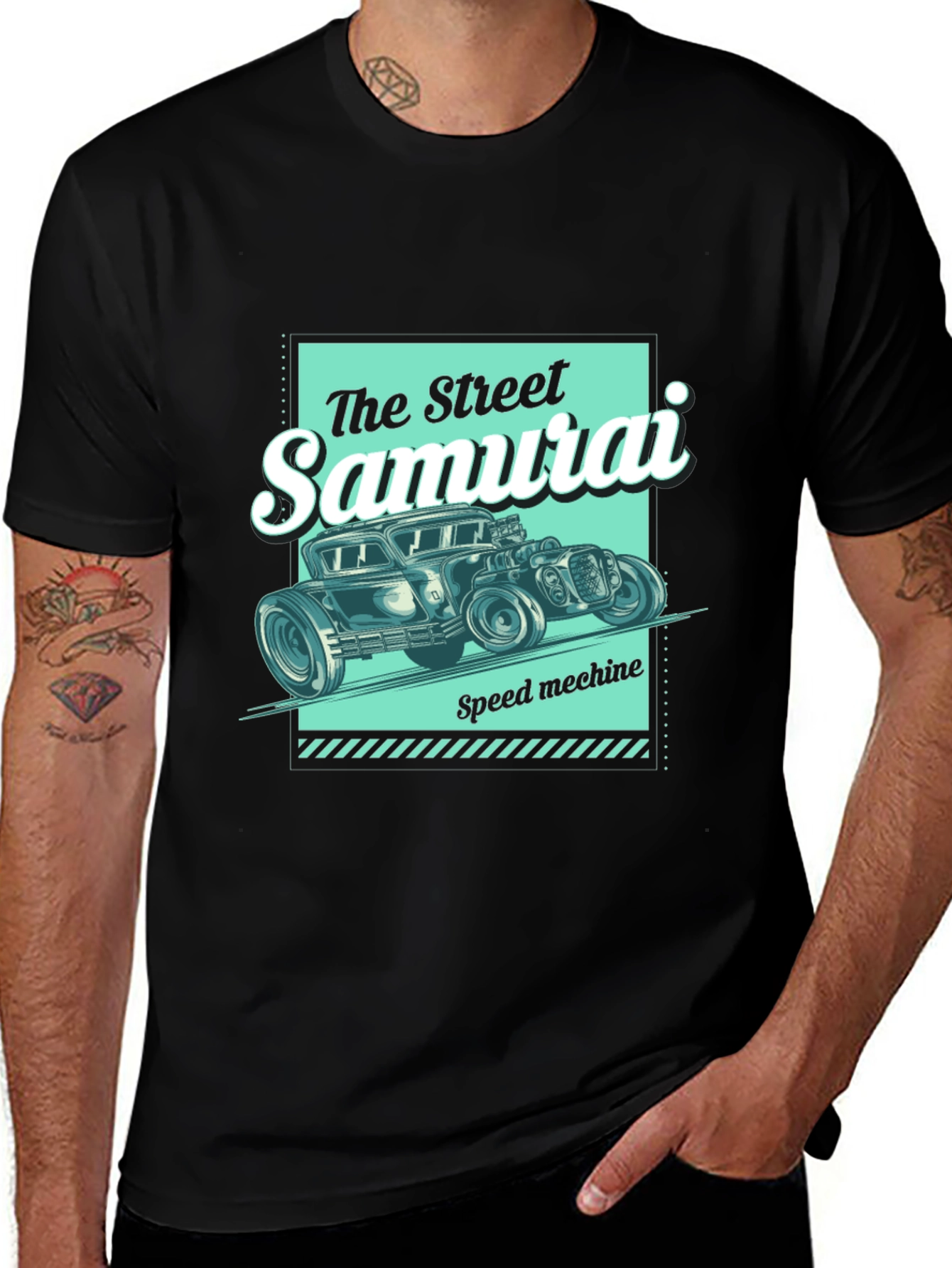 Variant 20 of Street Samurai Graphic Tee