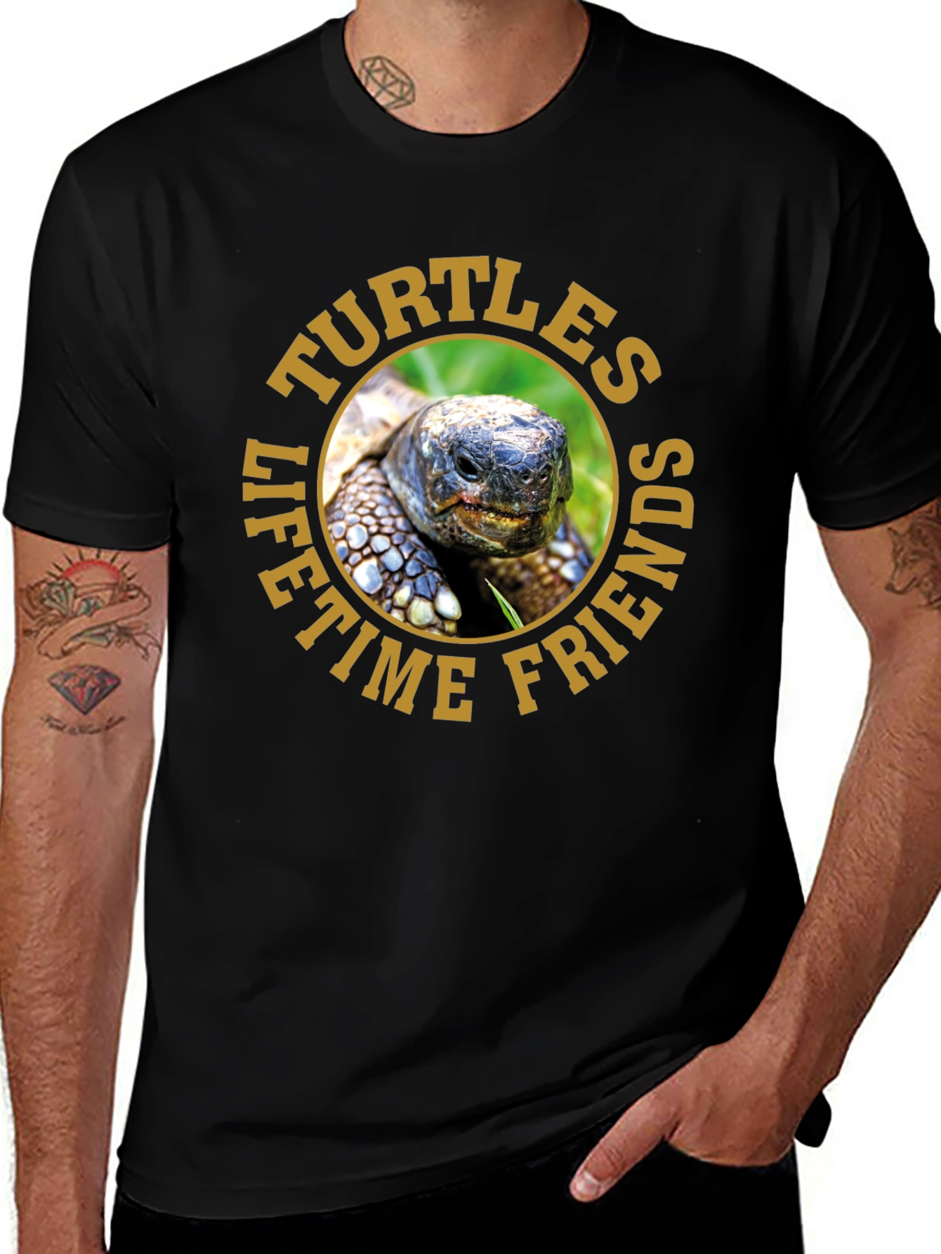 Turtles Lifetime Friends Graphic T-Shirt