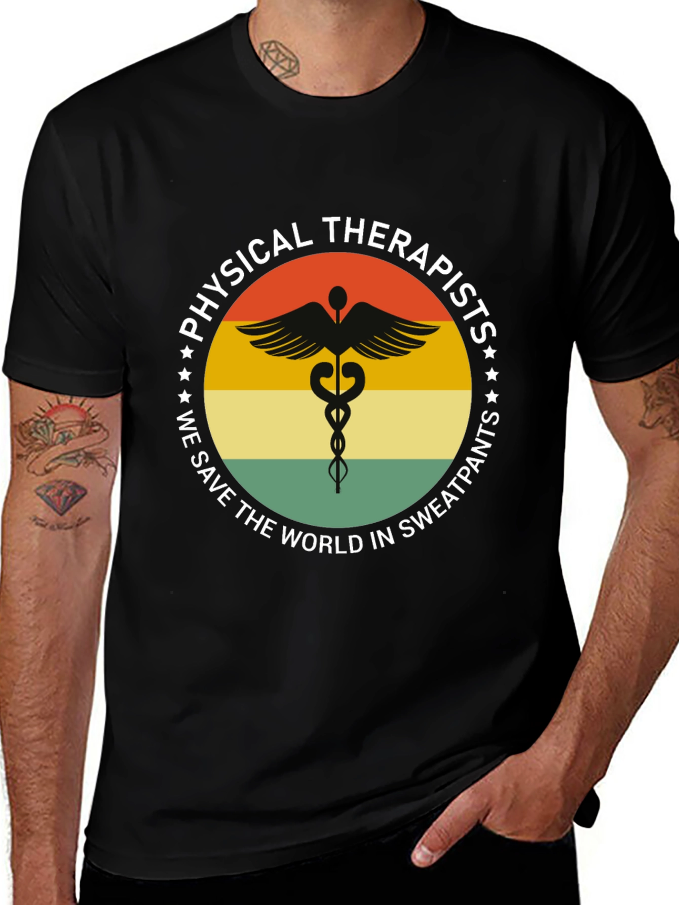 Variant 15 of Physical Therapist Save The World T-Shirt