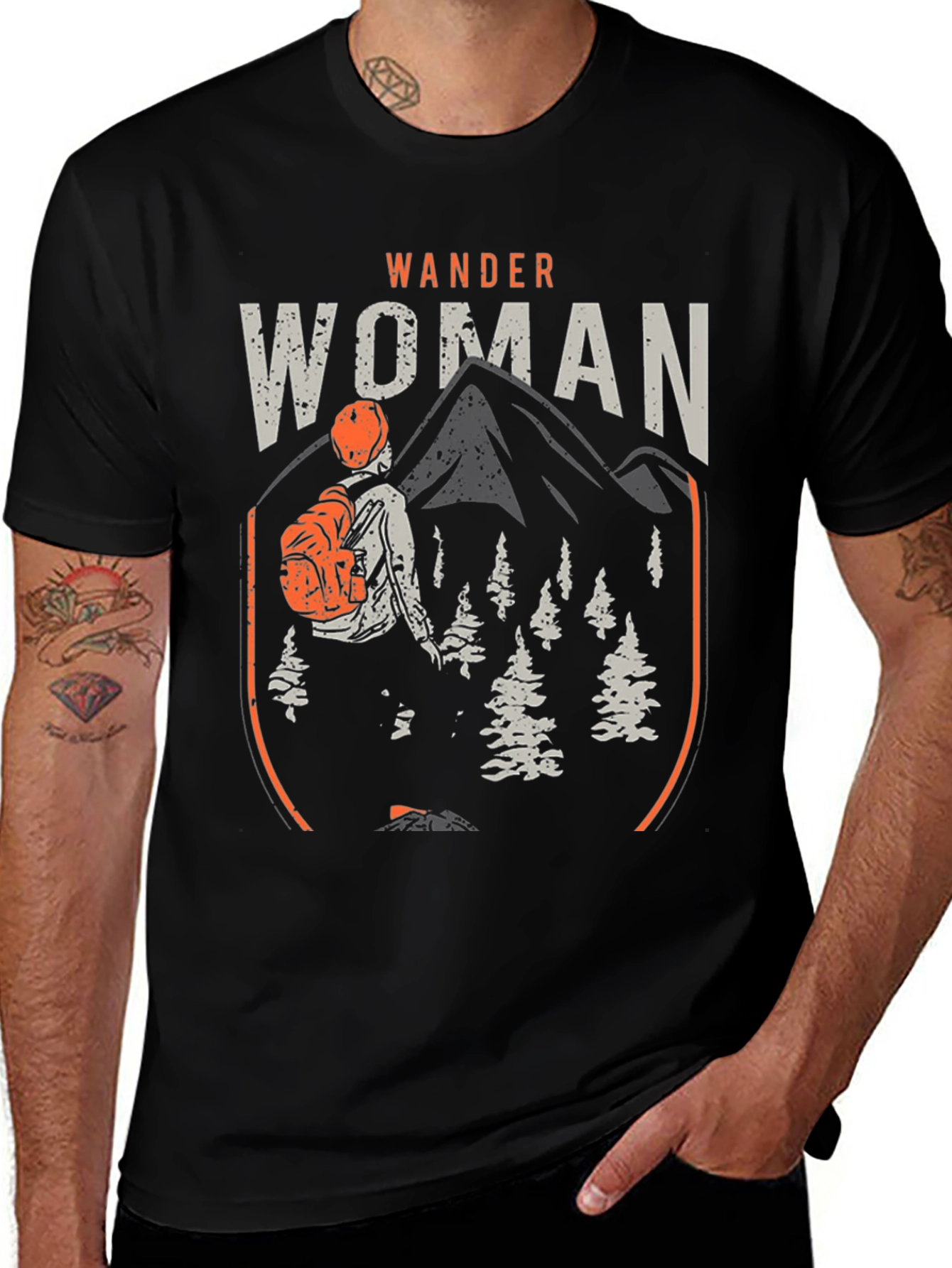 Wander Woman Graphic Tee - Adventure Awaits