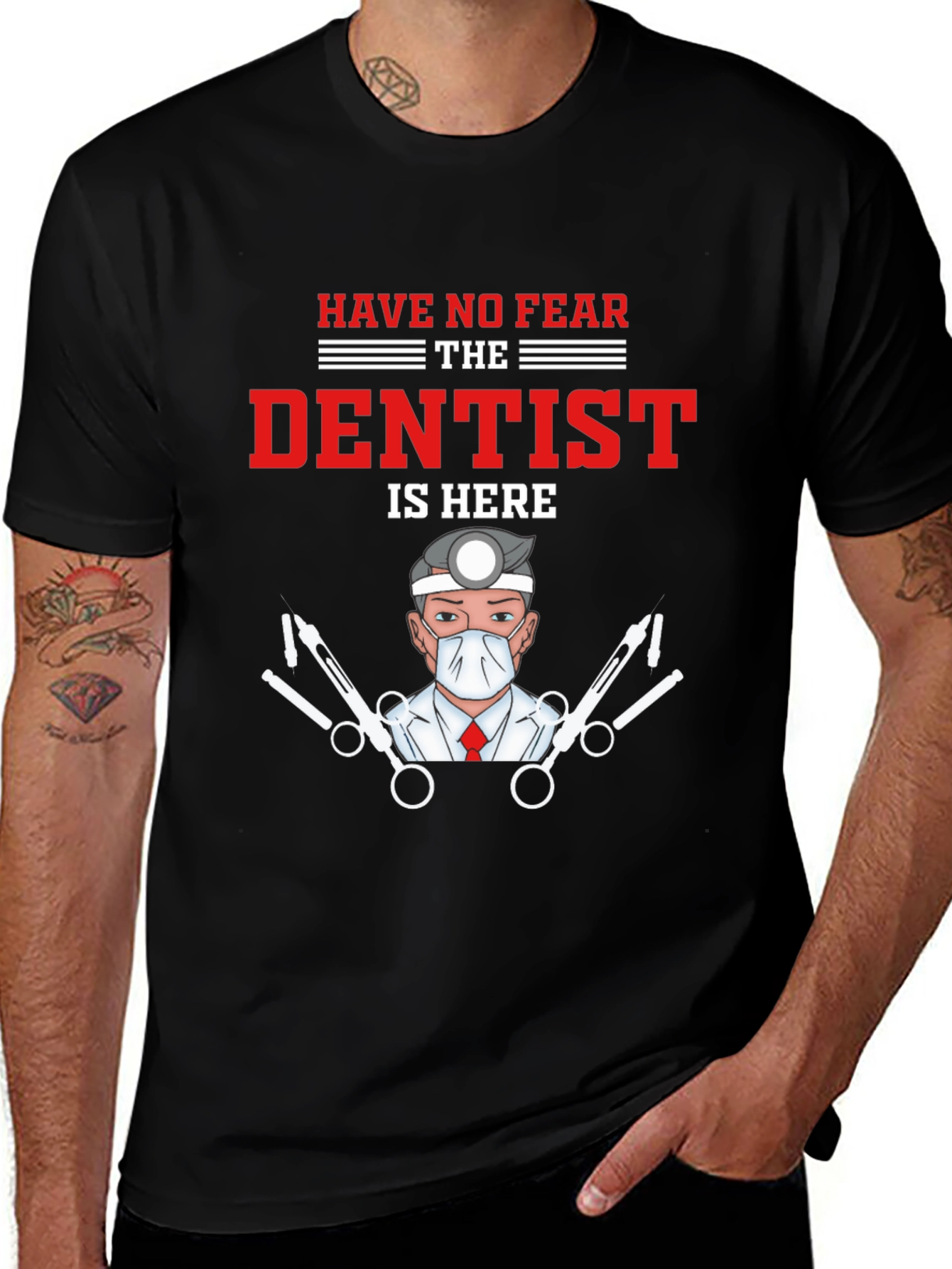 Variant 3 of Dentist T-Shirt - Funny Medical Tee