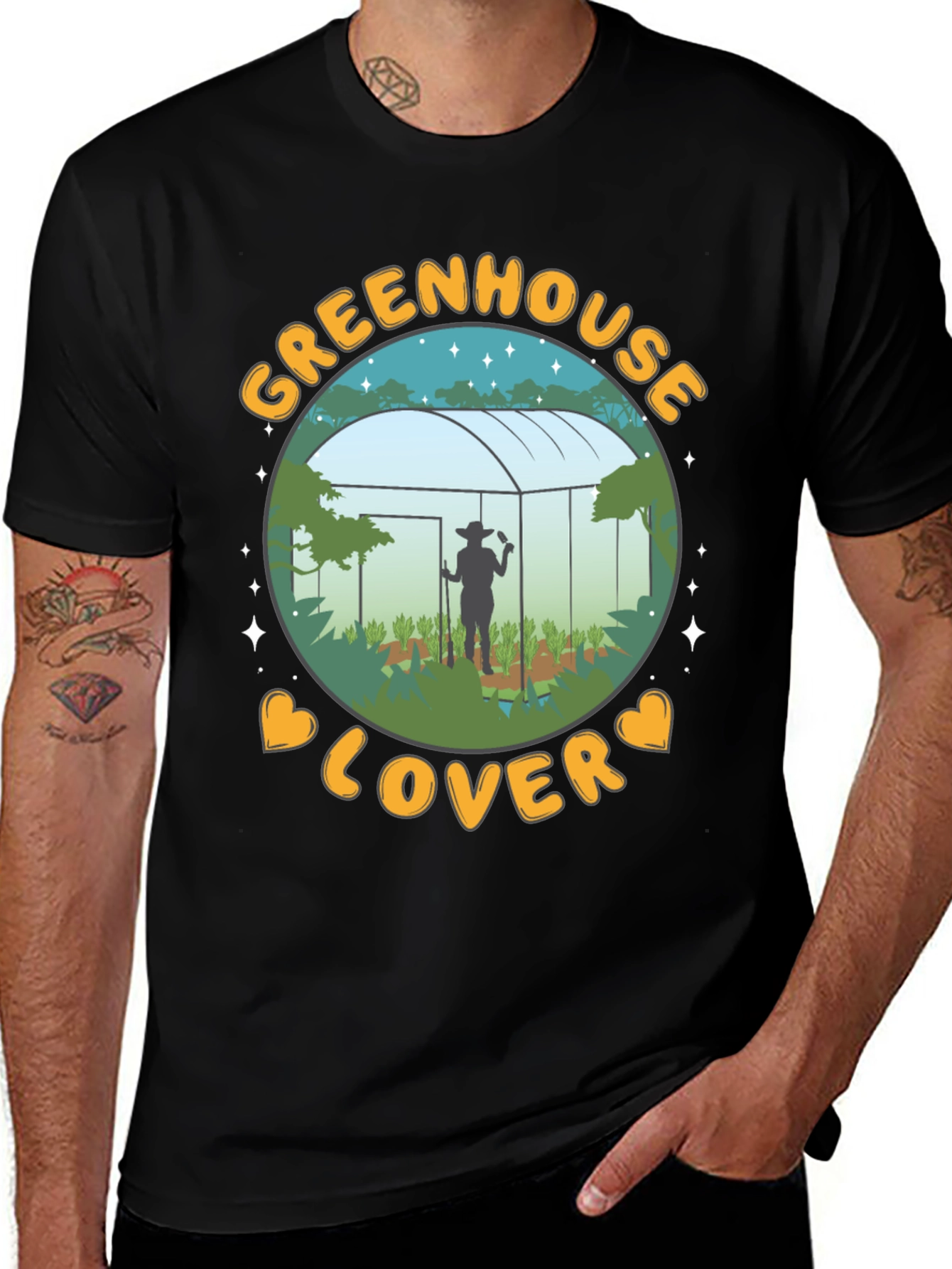 Variant 3 of Greenhouse Lover T-Shirt - Gardening Tee