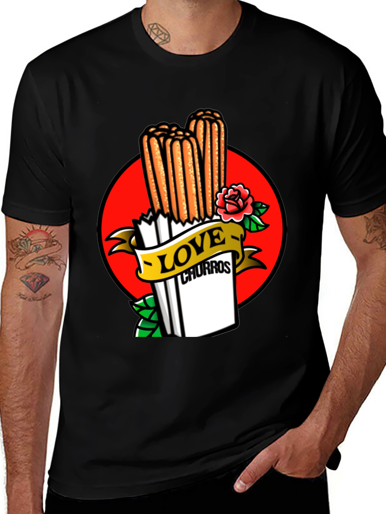 Variant 19 of Love Churros Graphic Tee