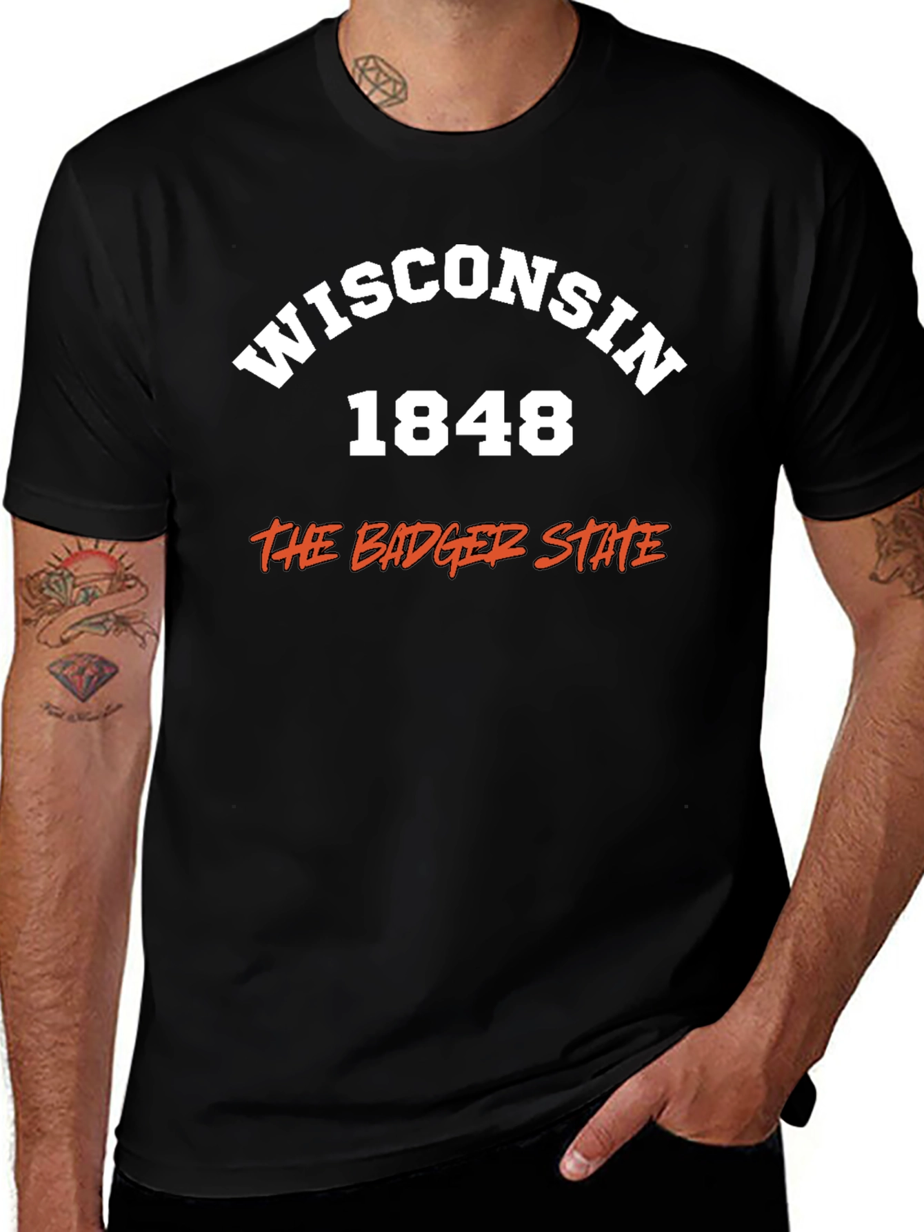 Wisconsin Badger State T-Shirt