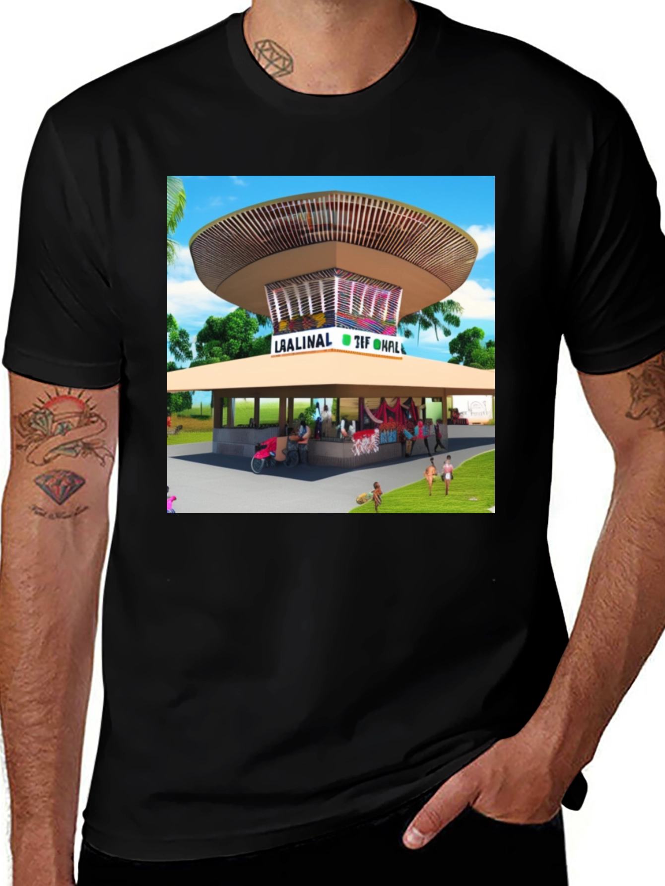 Variant 20 of Novelty Laalinal TIF OHALL T-Shirt