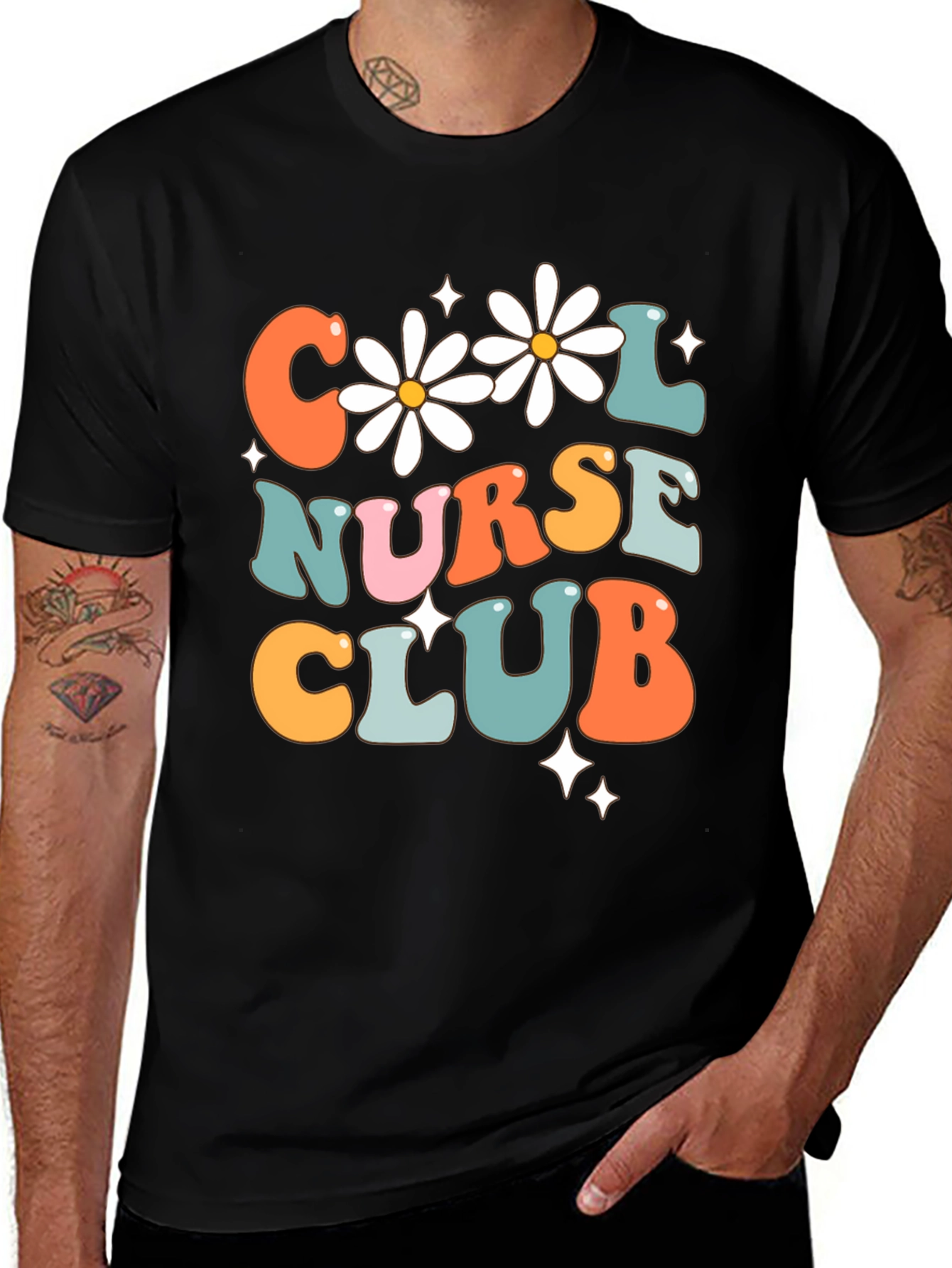 Variant 16 of Cool Nurse Club Graphic Tee