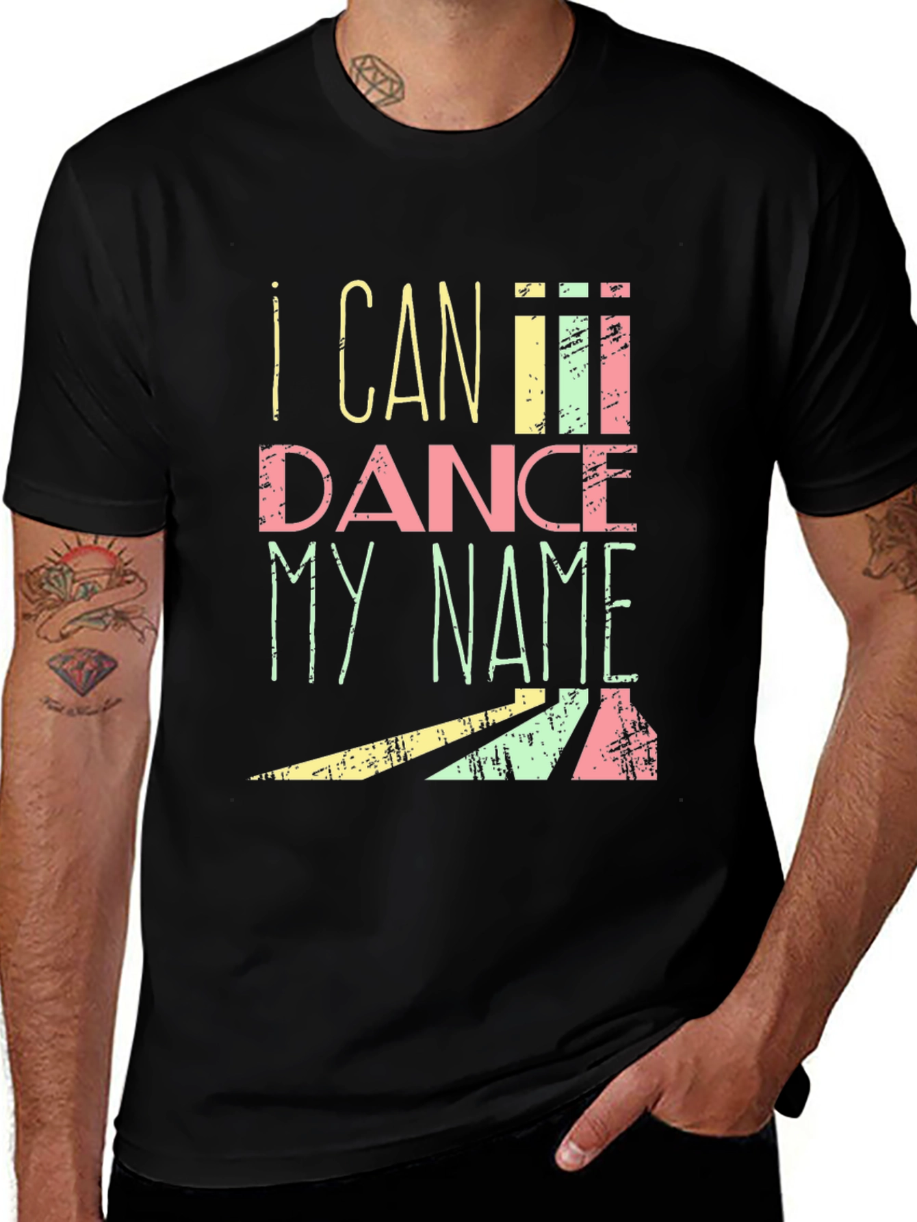 Variant 19 of I Can Dance My Name T-Shirt - Soft Cotton Tee