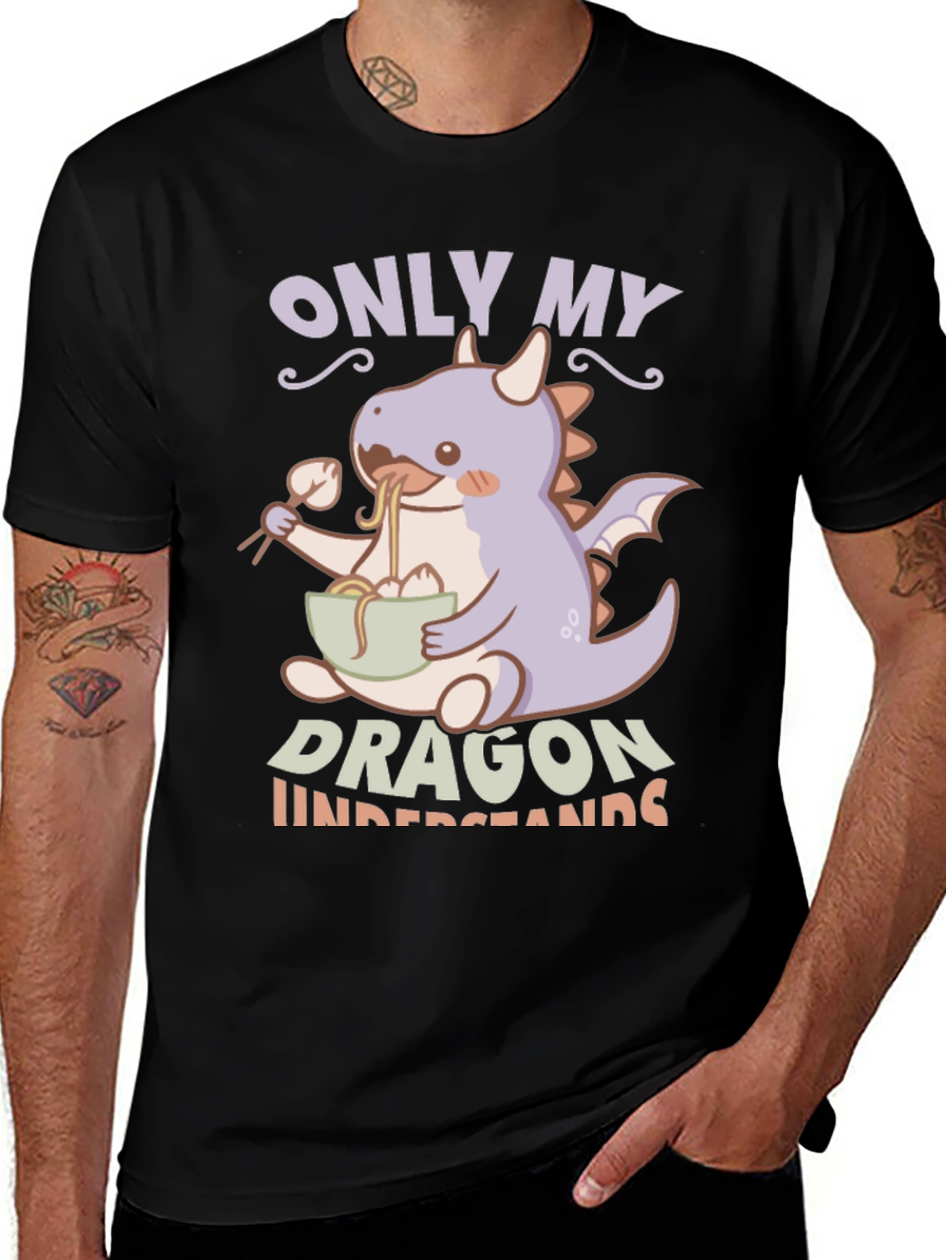 Variant 13 of Only My Dragon Understands T-Shirt