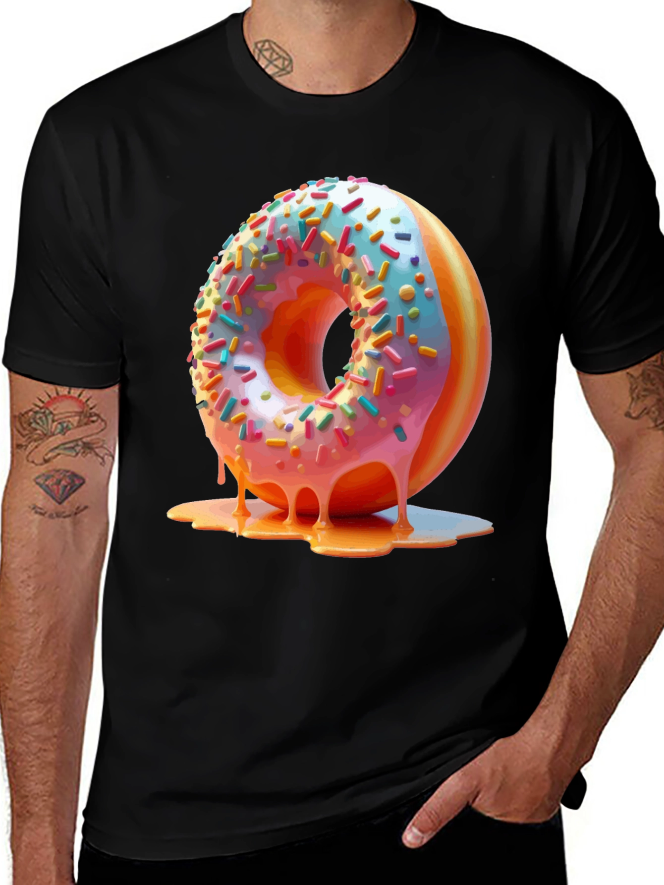 Variant 24 of Donut Glaze Graphic Tee