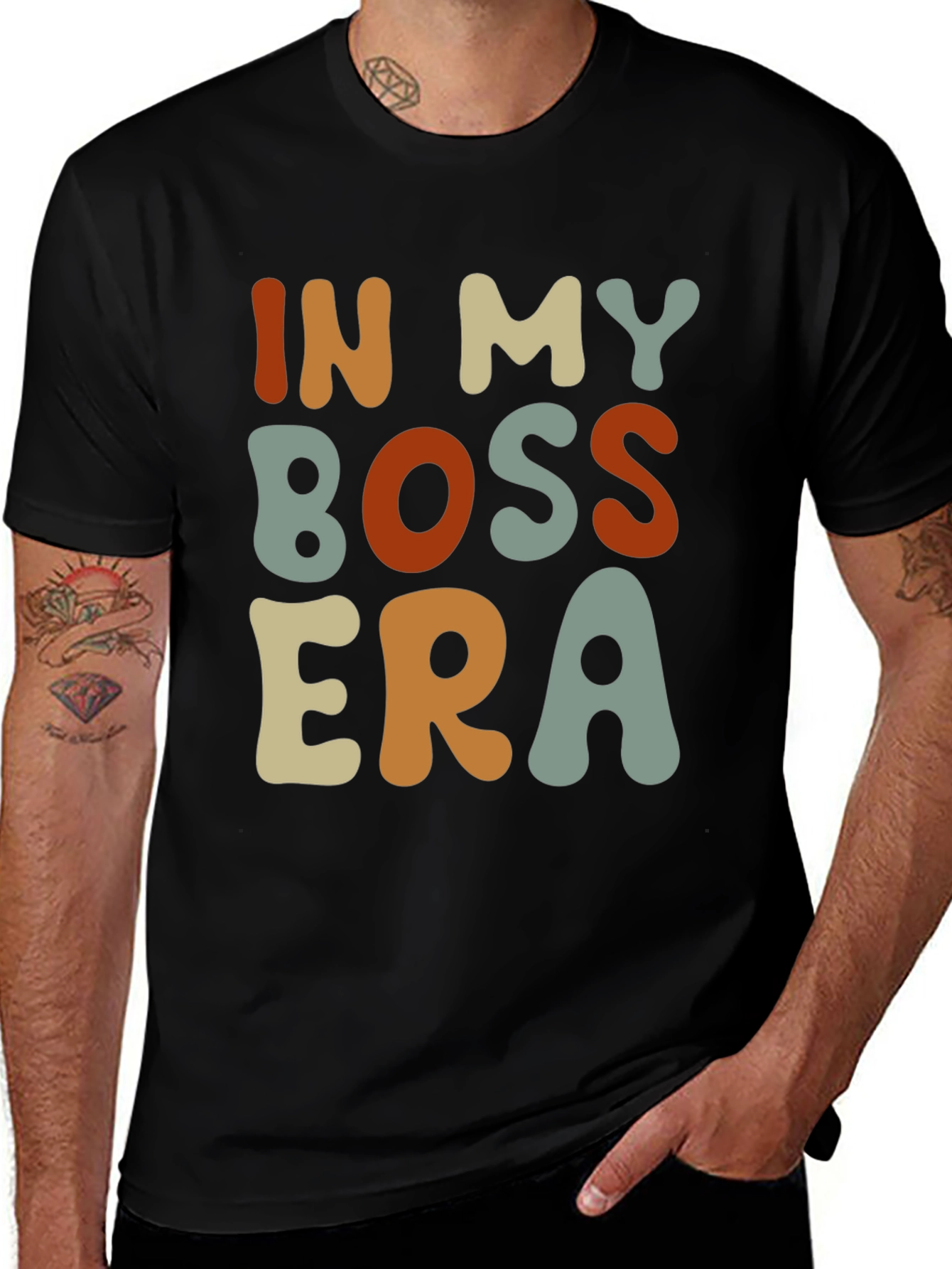Variant 14 of In My Boss Era T-Shirt - Retro Style