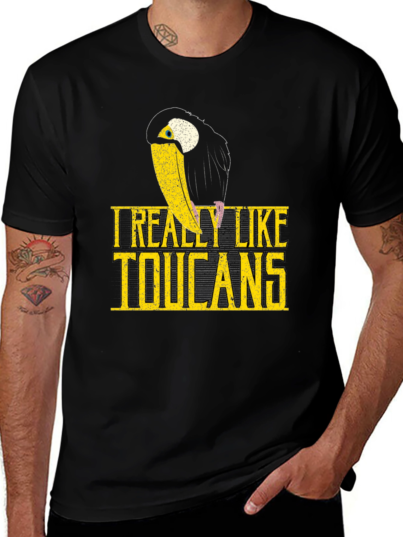 Variant 20 of I Really Like Toucans Graphic Tee
