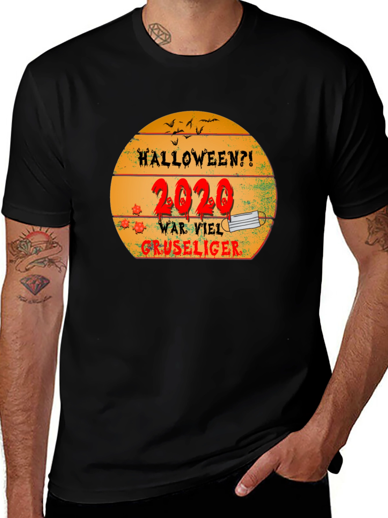 Halloween 2020 Novelty Graphic T-Shirt