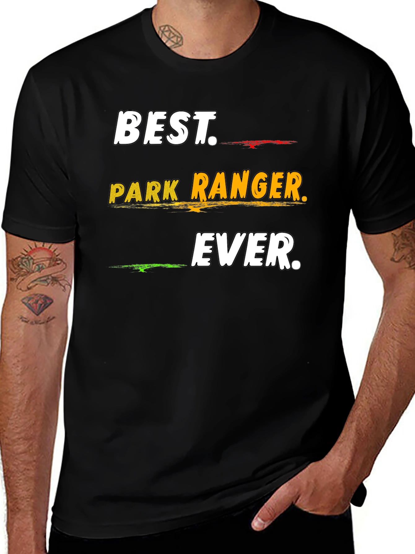 Variant 23 of Best Park Ranger Ever T-Shirt - Nature Lover Gift