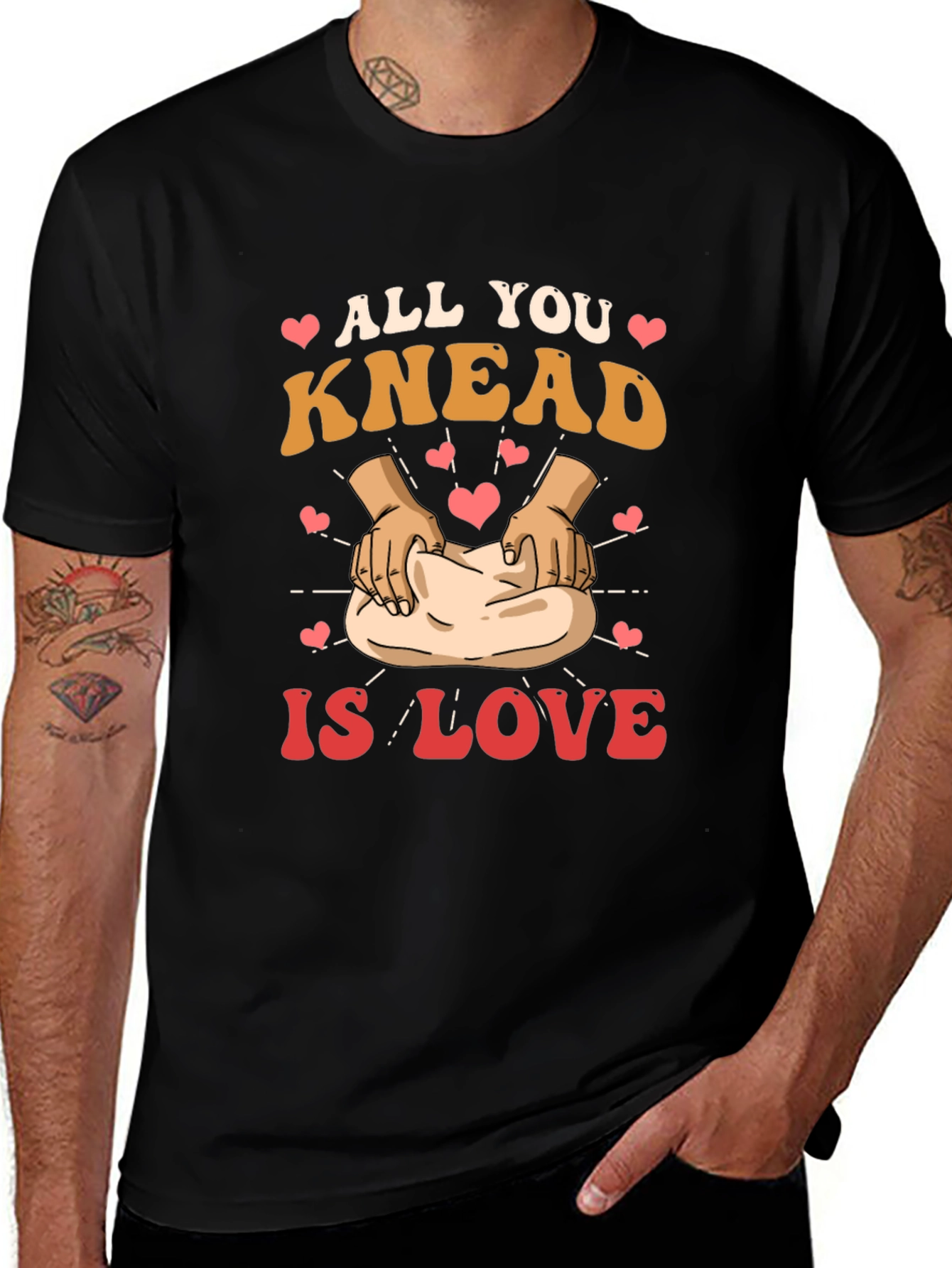 Variant 16 of All You Knead is Love T-Shirt