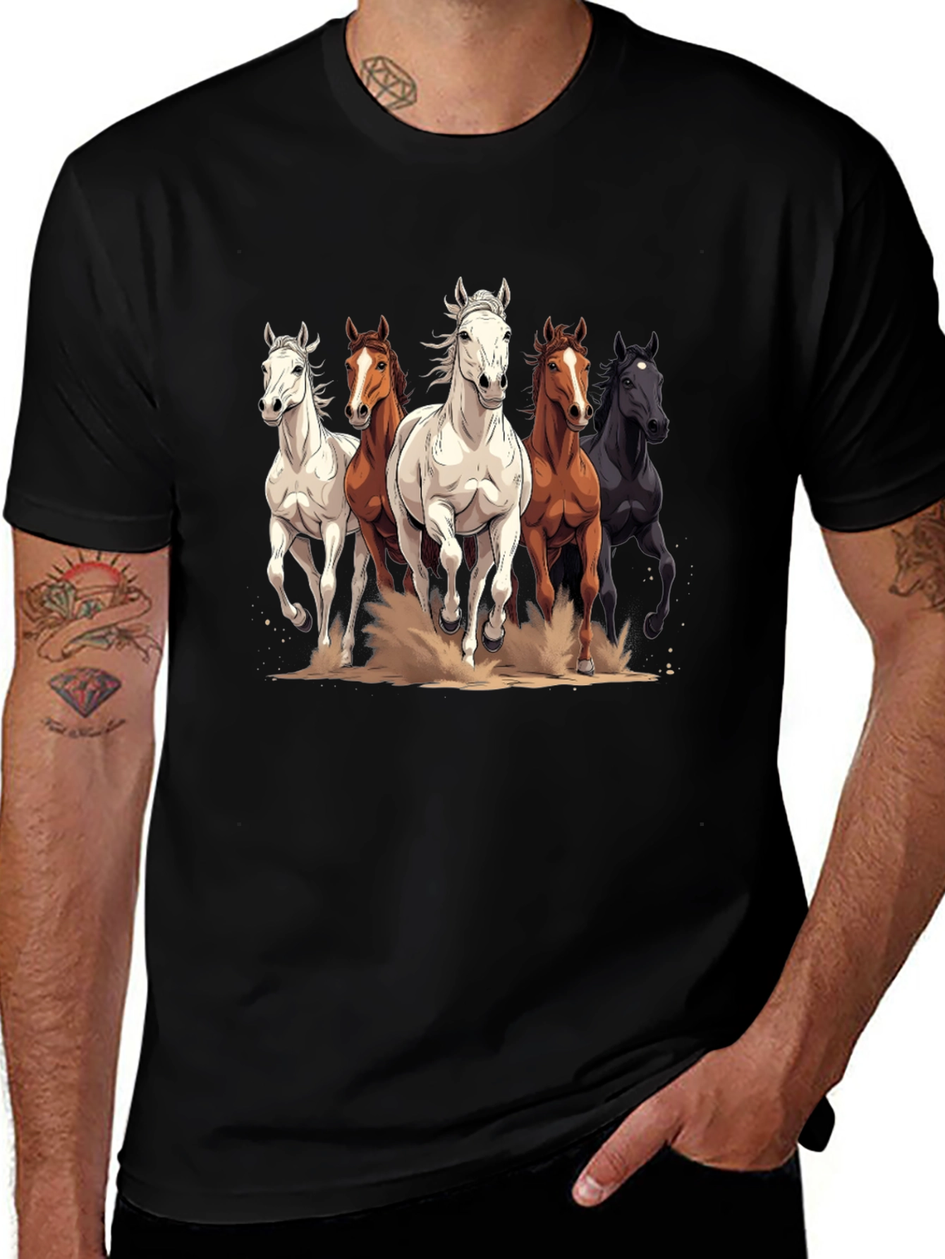 Variant 9 of Horse Breed T-Shirt