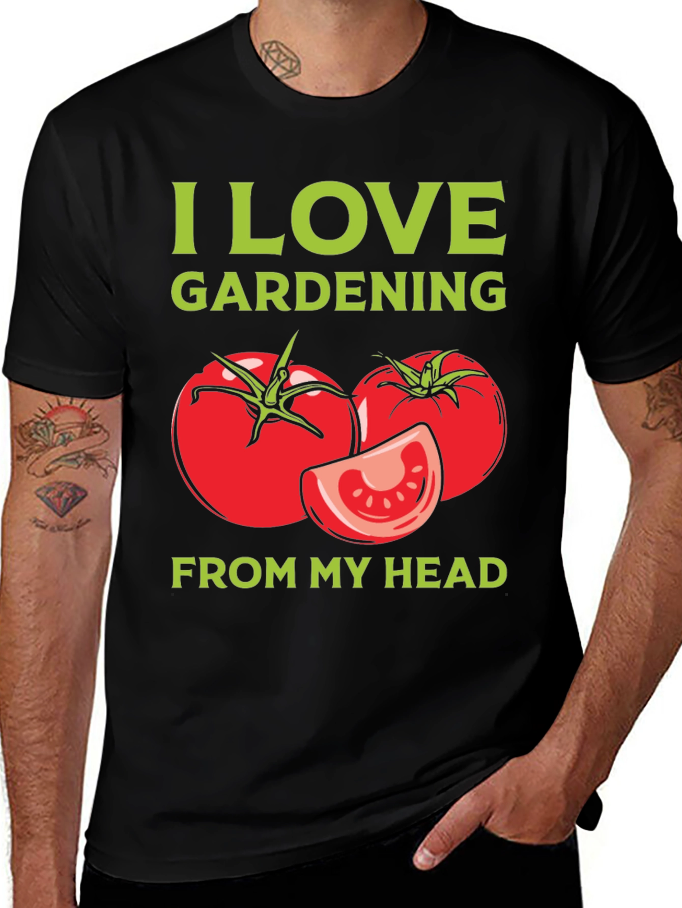 Variant 22 of I Love Gardening T-Shirt