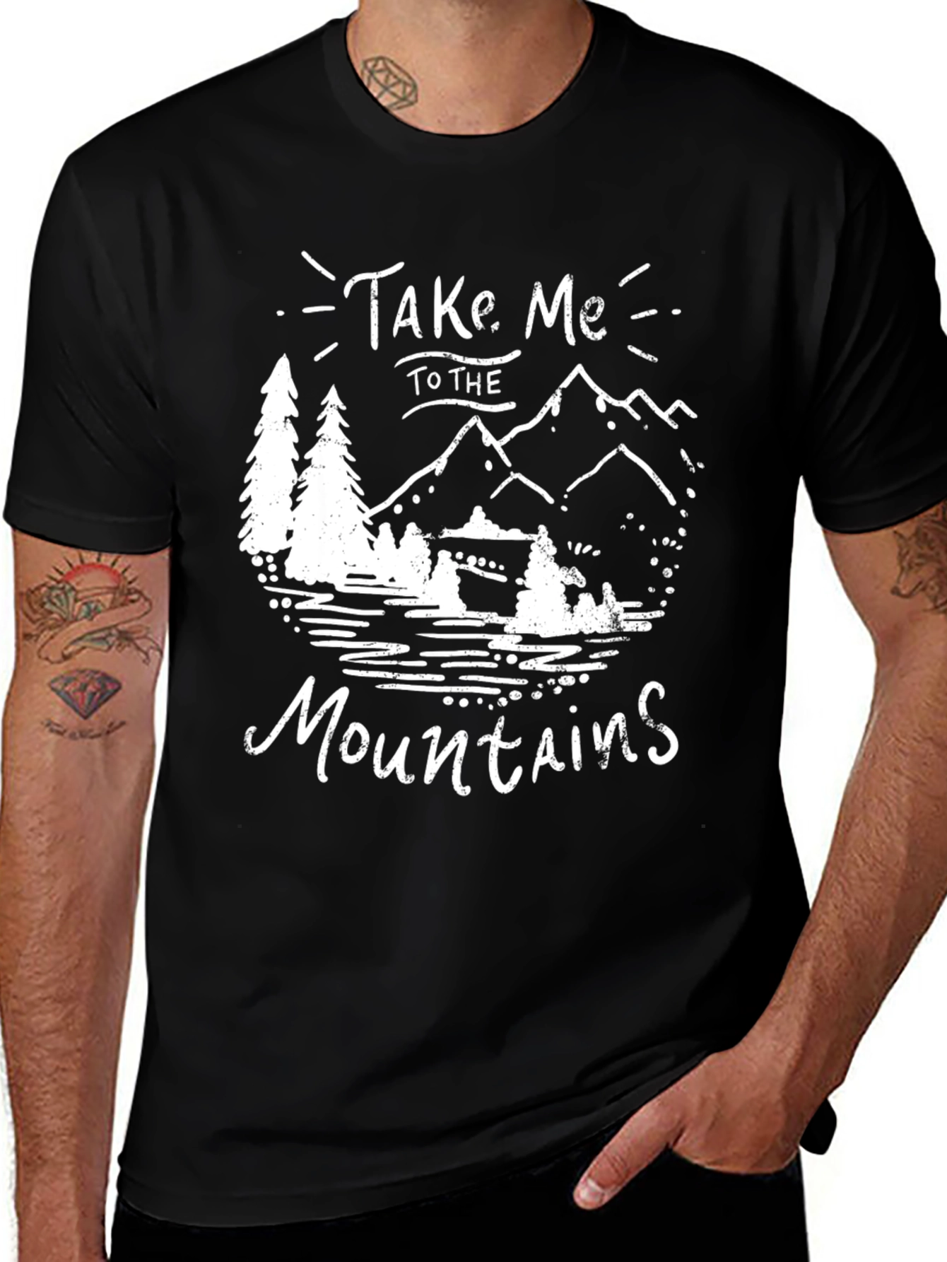 Take Me To The Mountains Graphic Tee