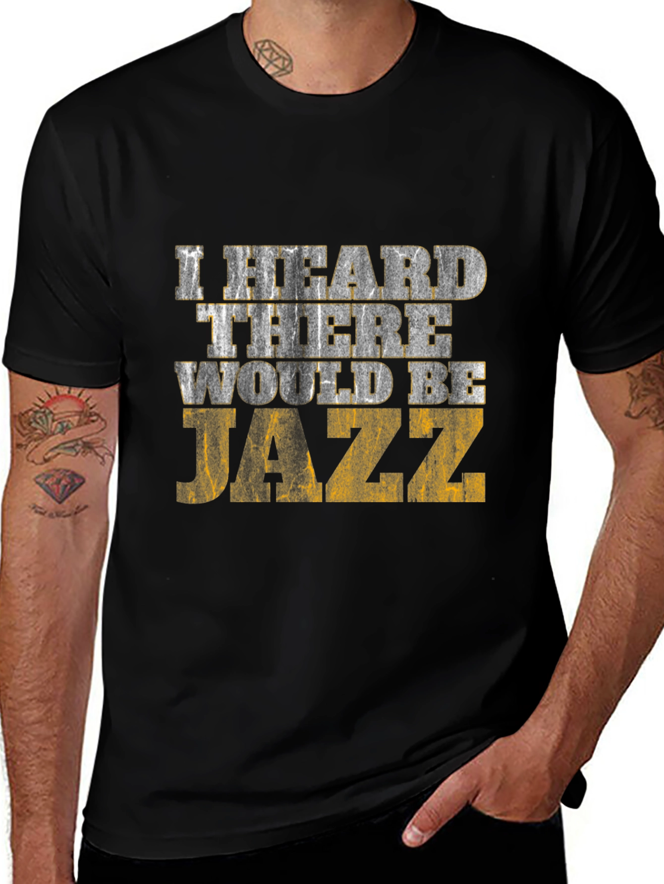 Variant 13 of I Heard There Would Be Jazz Graphic Tee