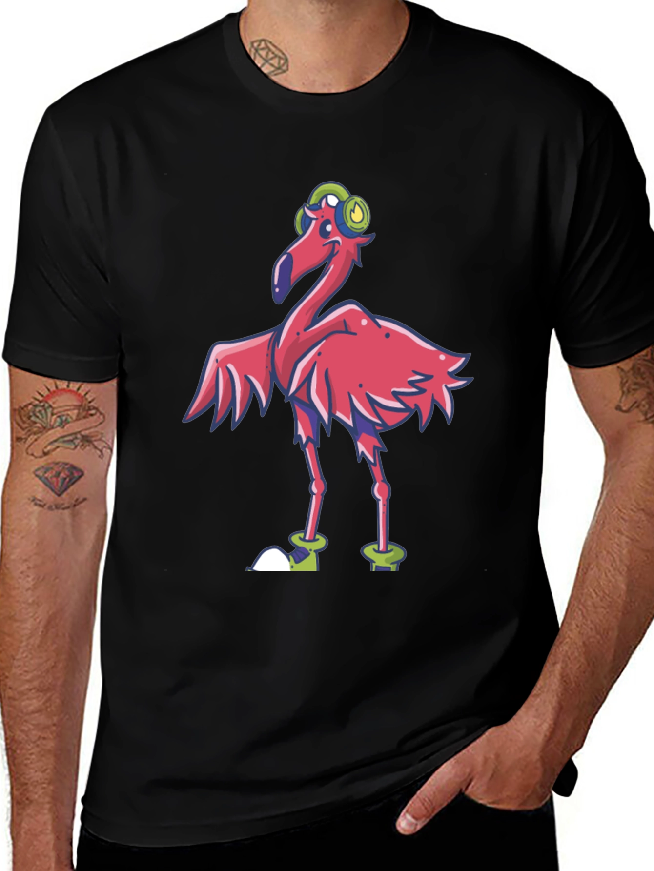Variant 26 of Funky Flamingo Graphic Tee