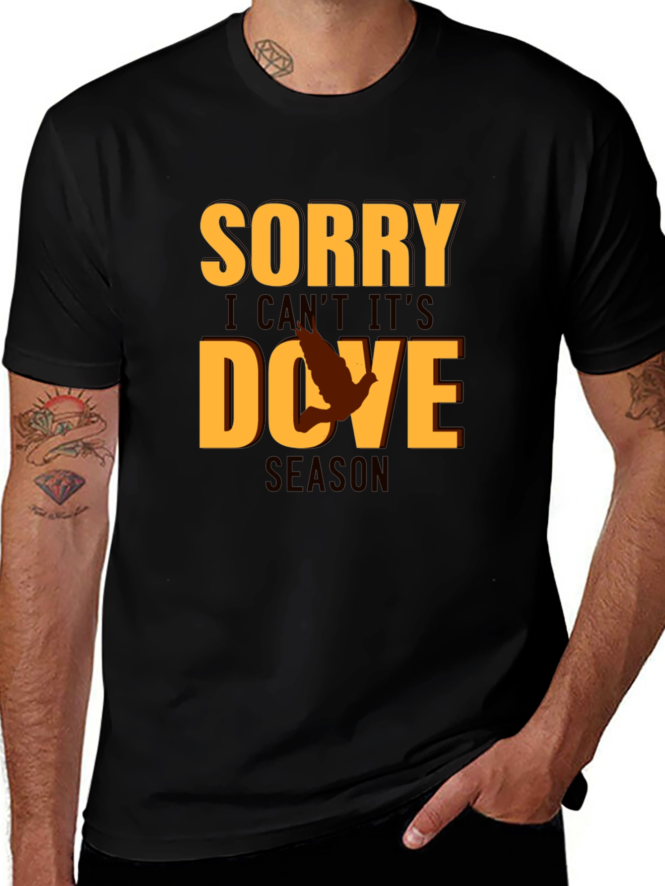 Variant 25 of Sorry Dove Season Graphic T-Shirt Hunting Tee