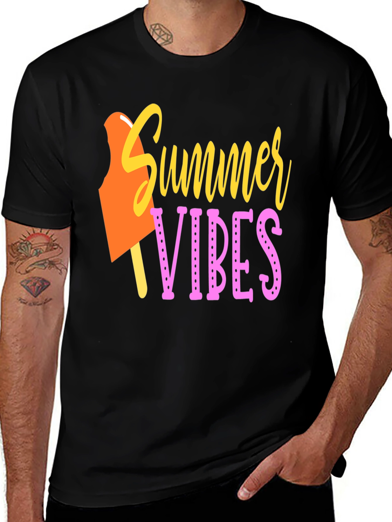 Variant 23 of Summer Vibes Graphic T-Shirt