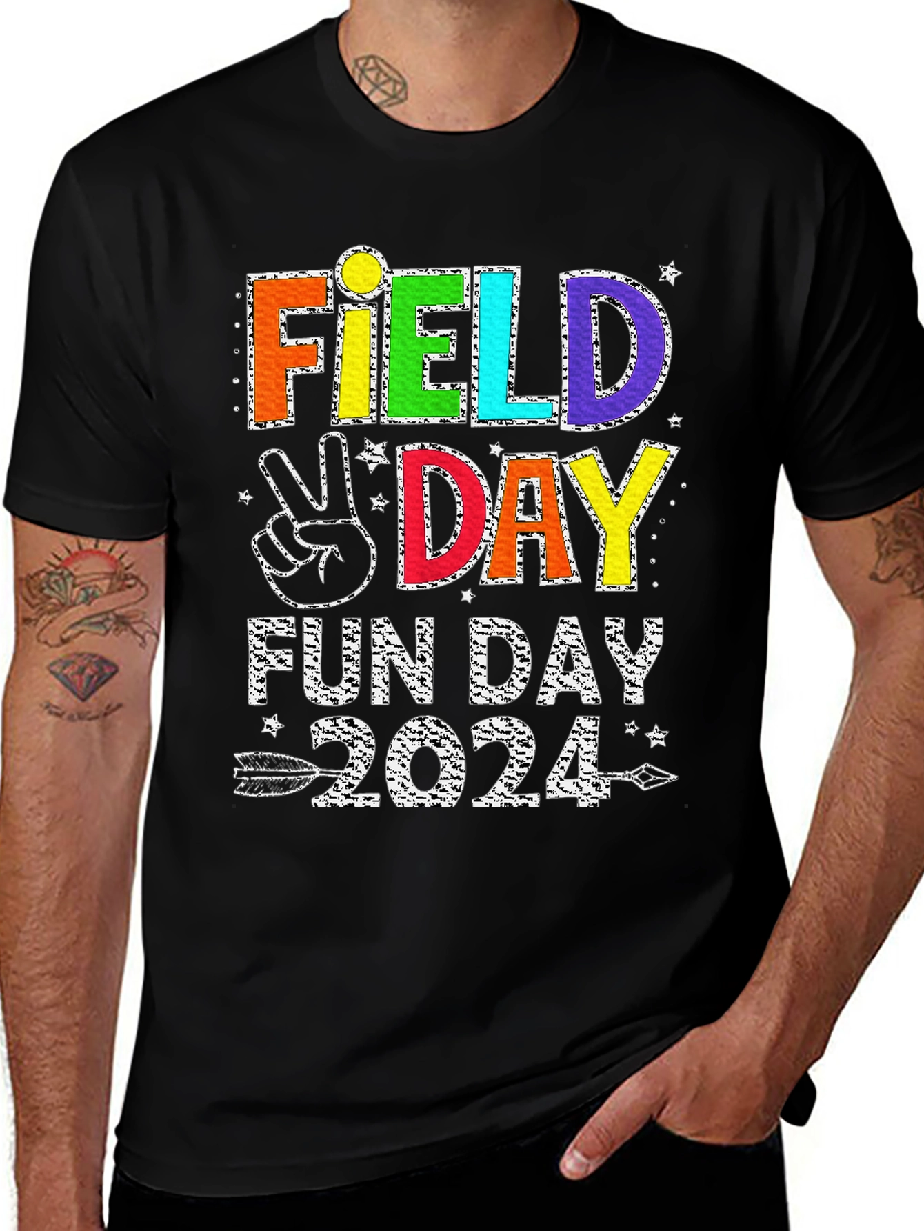 Field Day Fun Day 2024 Graphic Tee
