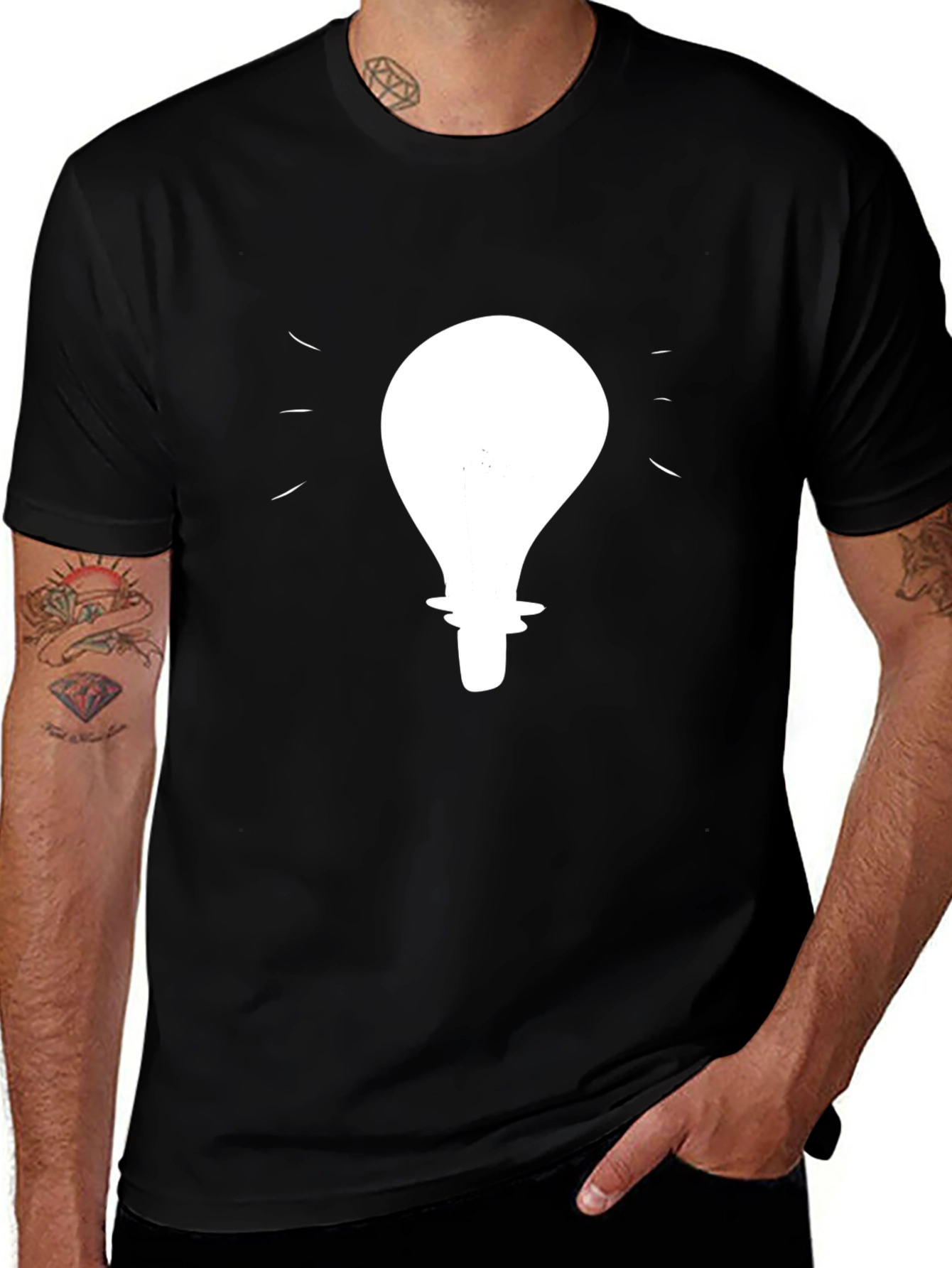 Variant 17 of Illuminating Idea Graphic Tee