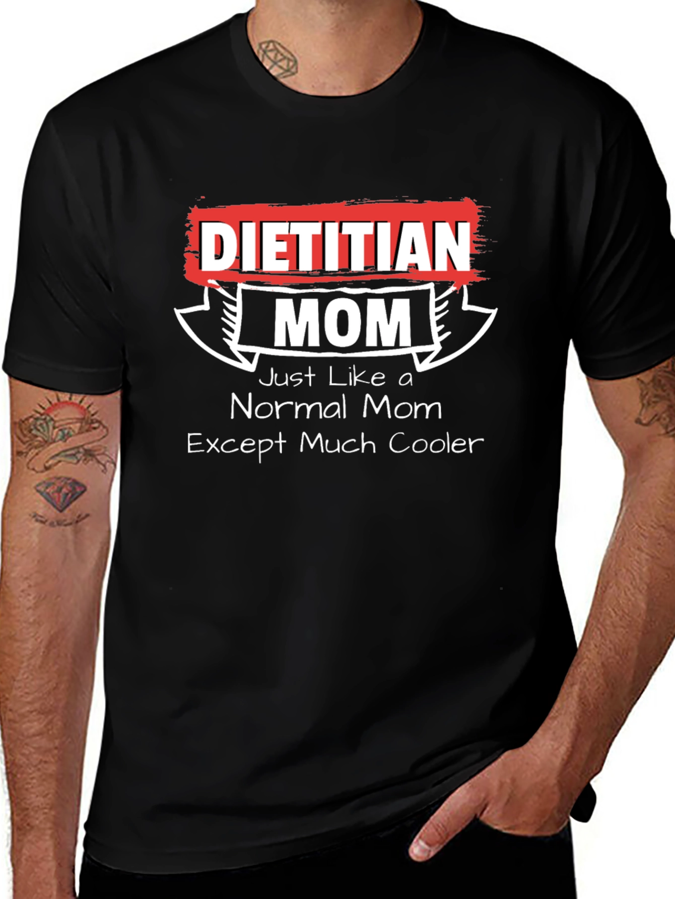 Dietitian Mom T-Shirt - Cool Mom Edition