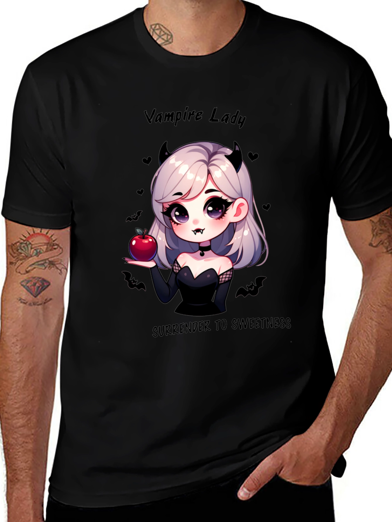 Variant 8 of Vampire Lady T-Shirt