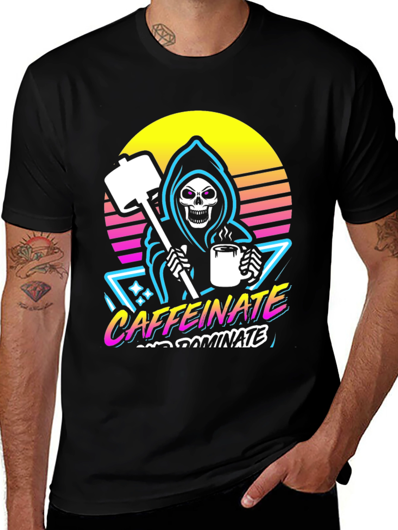 Caffeinate and Dominate T-Shirt