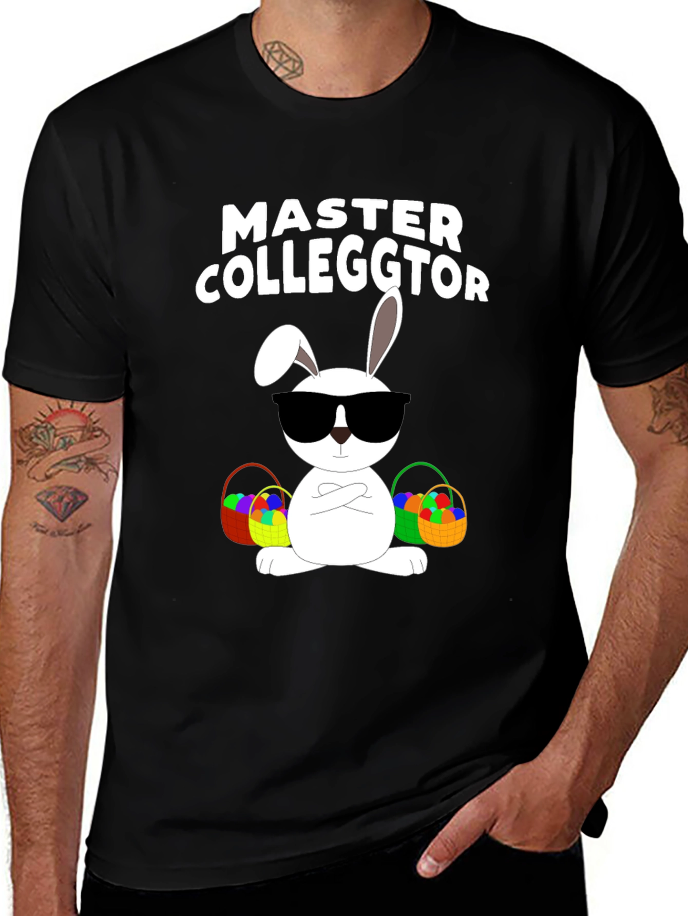 Master Colleggtor Easter Bunny T-Shirt
