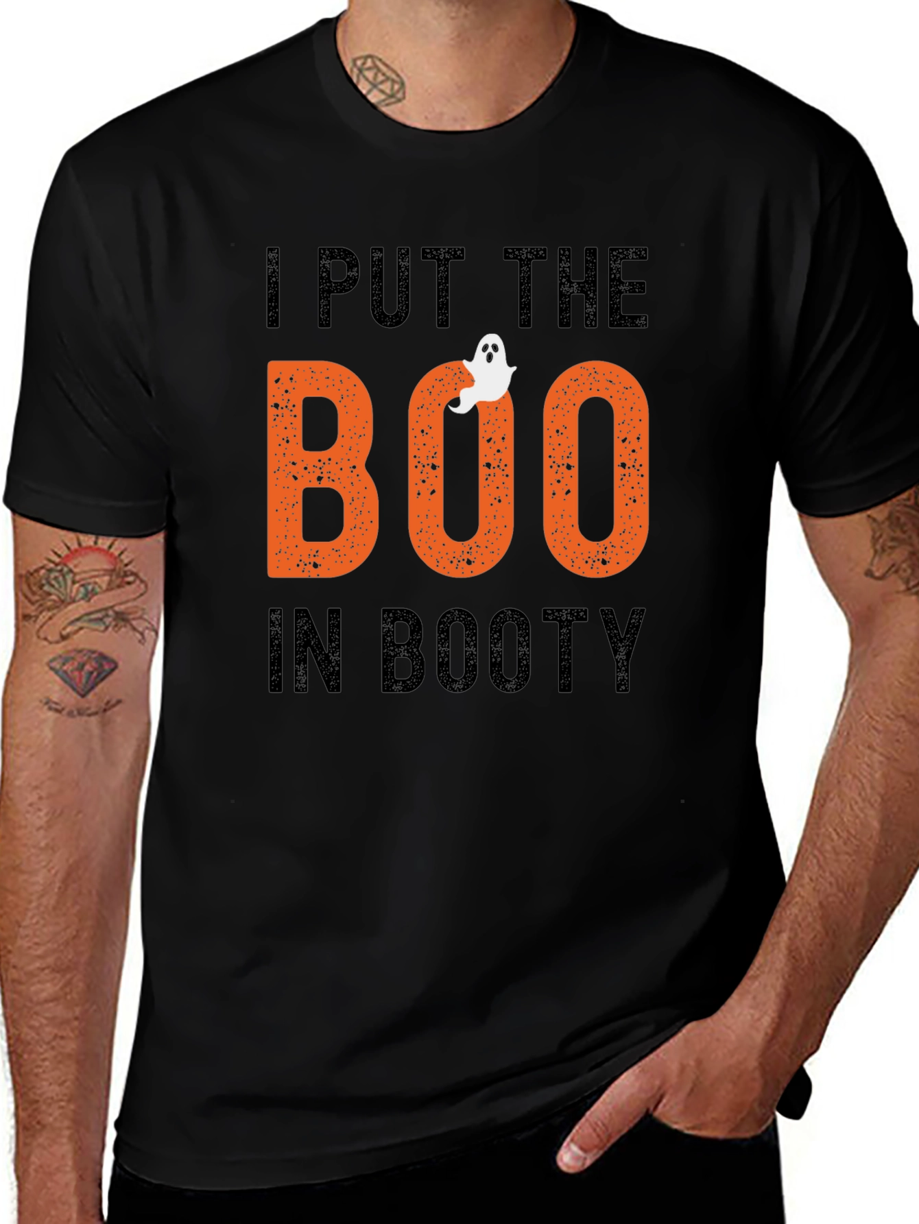 I Put The Boo In Booty Halloween T-Shirt