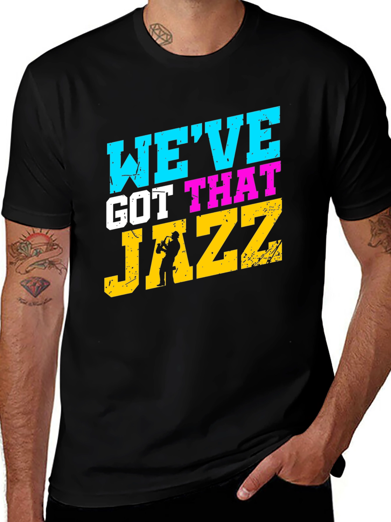 Variant 19 of We've Got That Jazz Graphic T-Shirt