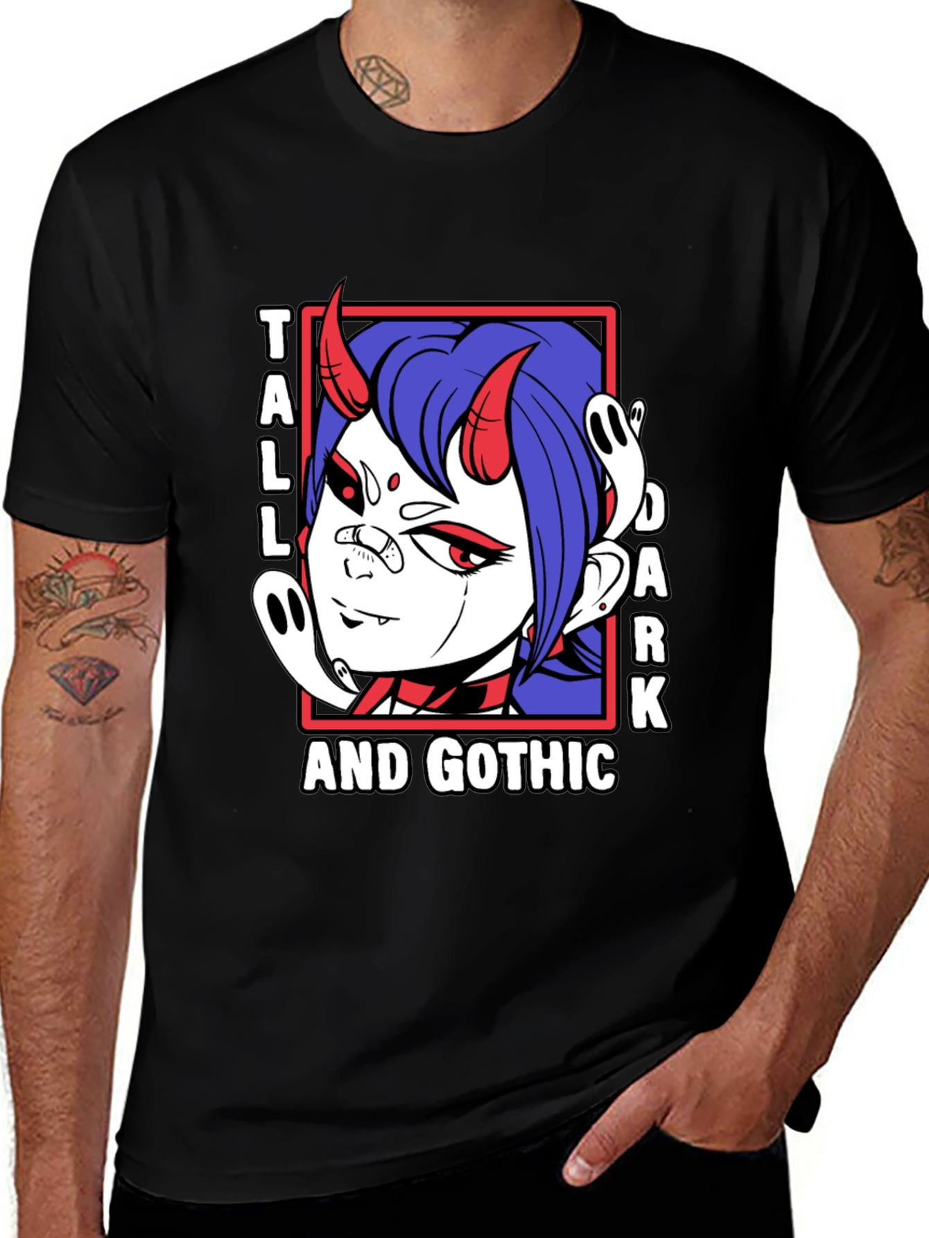 Tall Dark & Gothic T-Shirt