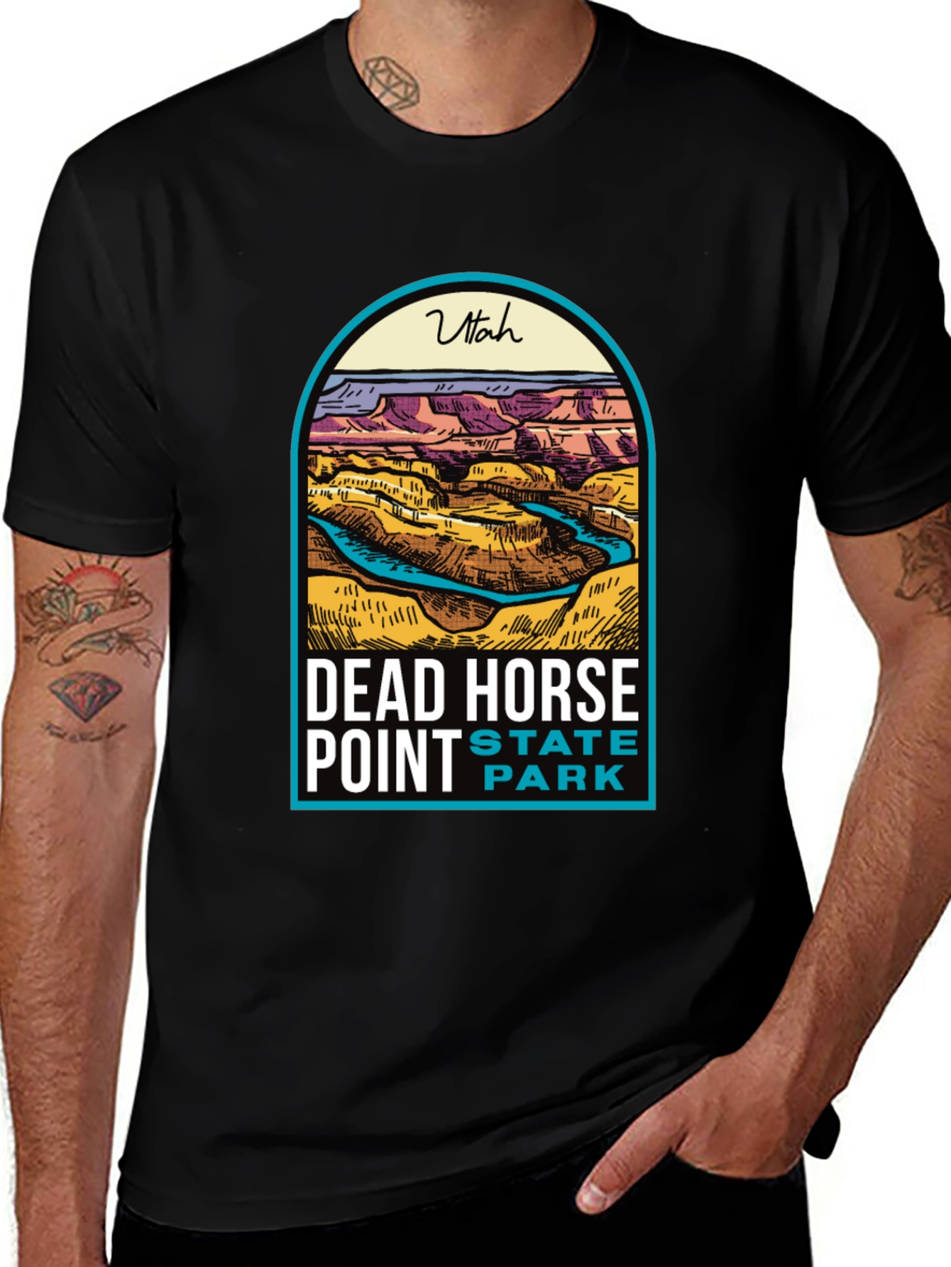 Variant 23 of Utah Dead Horse Point State Park Graphic Tee