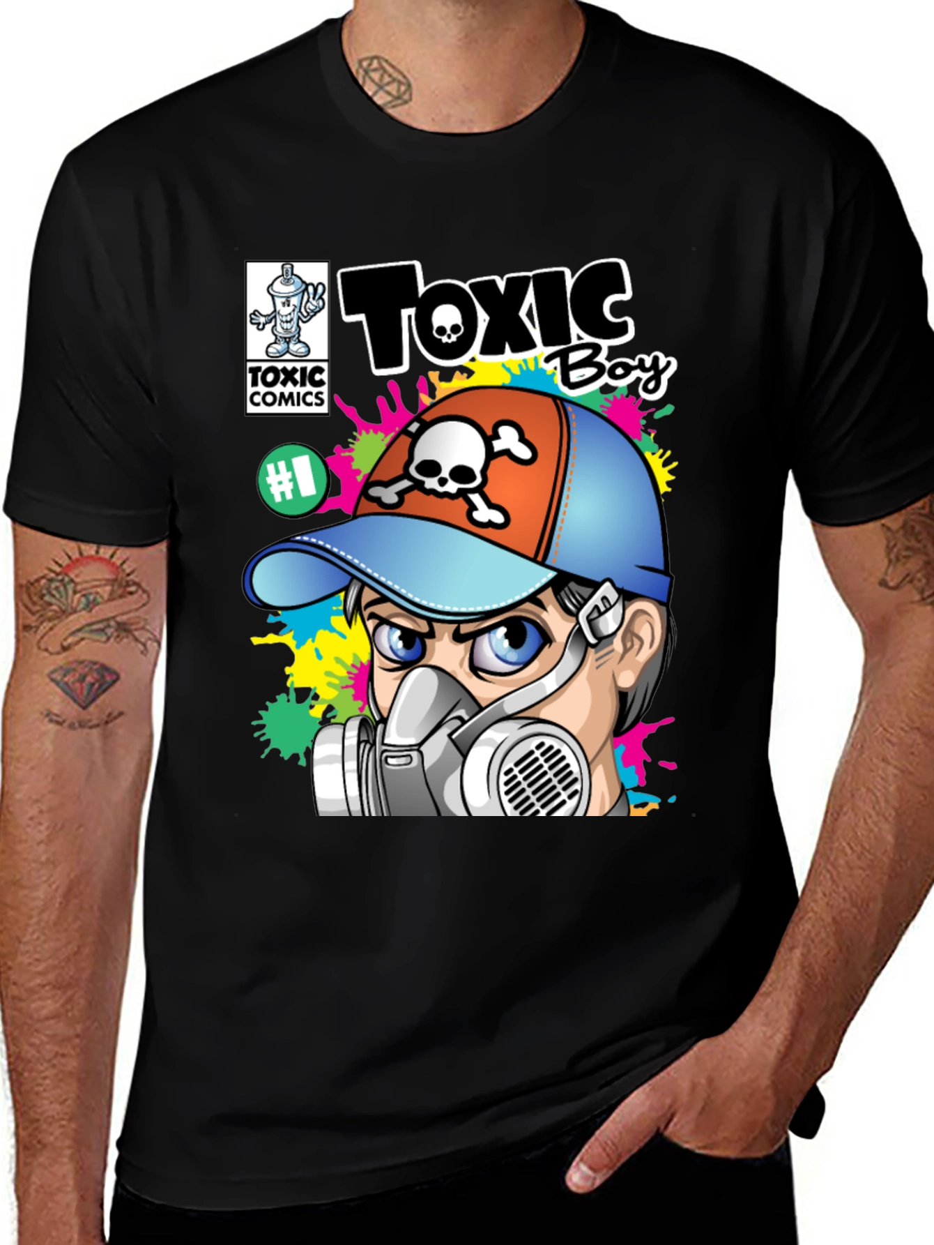Variant 22 of Toxic Boy Comics T-Shirt