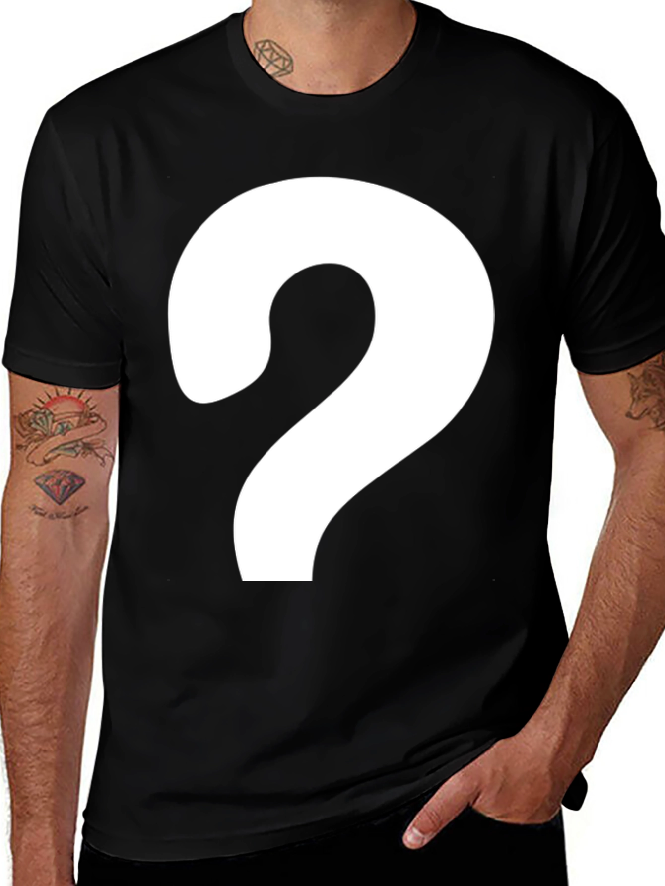 Variant 17 of Question Mark T-Shirt - Mystery Tee